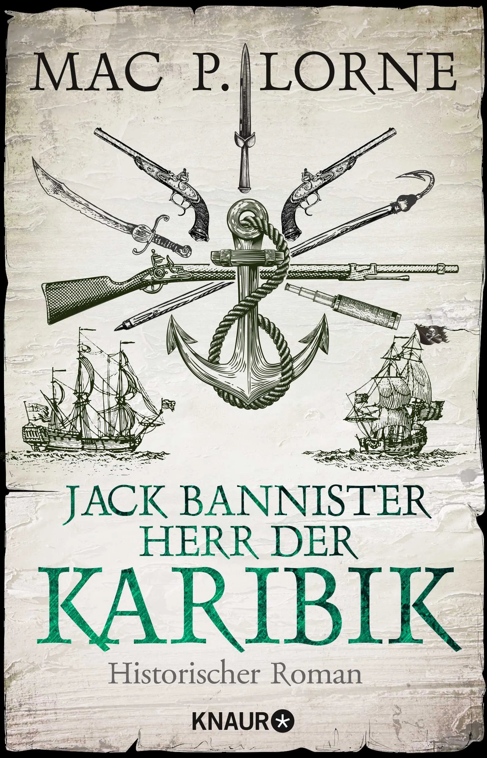Buchcover von 'Jack Bannister - Herr der Karibik' - Paperback von Mac P. Lorne
