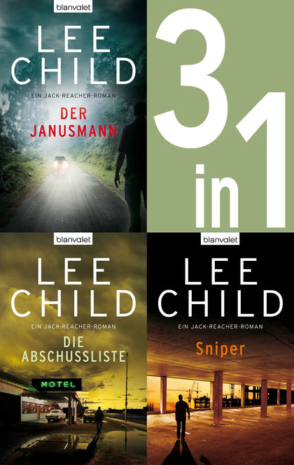 Cover: Jack Reacher Band 7-9: - Der Janusmann / Die Abschussliste / Sniper (E-Book) von Lee Child