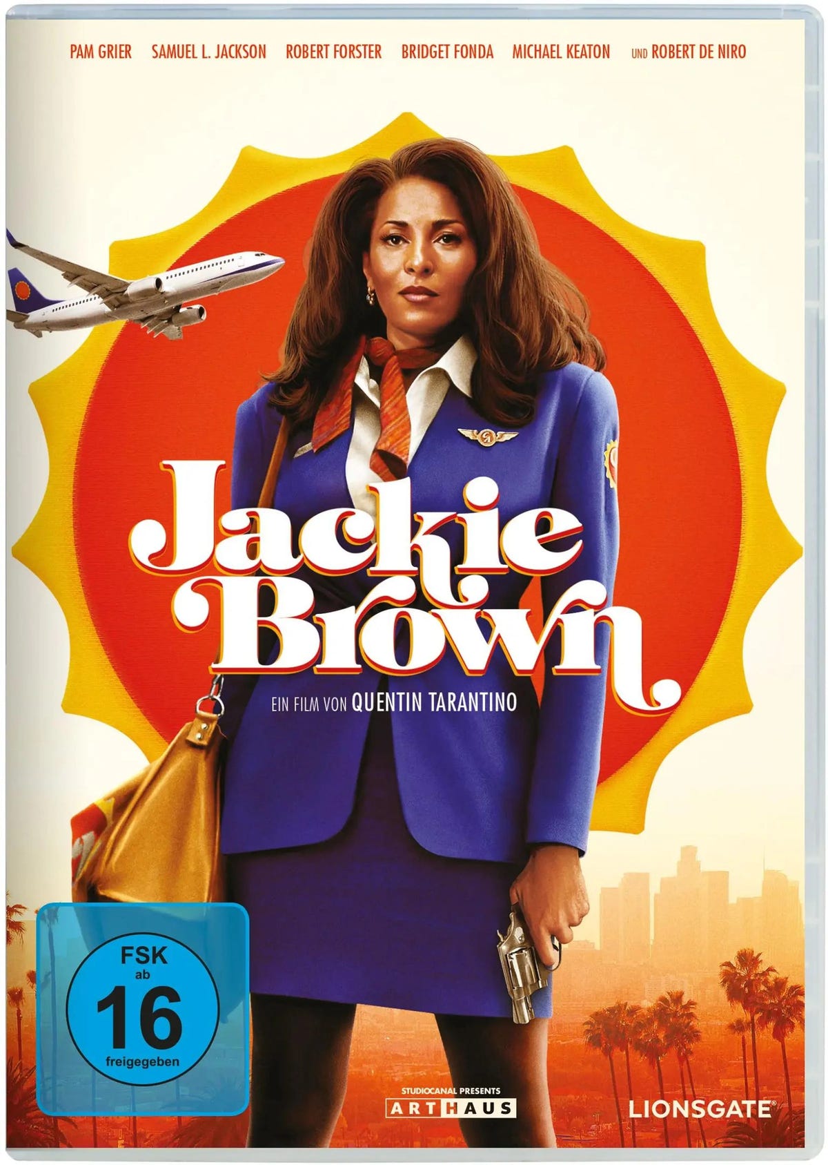 DVD-Cover: Jackie Brown. Regie: Quentin Tarantino