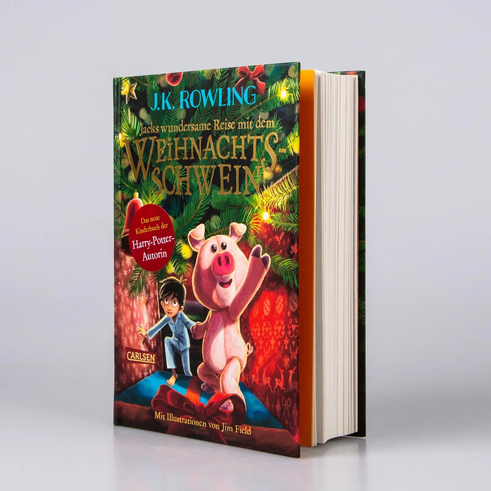 Produktansicht: Jacks wundersame Reise mit dem Weihnachtsschwein (Gebundene Ausgabe)