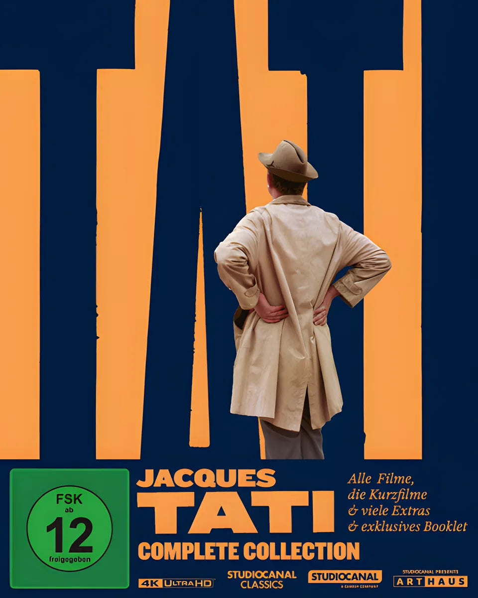 4K UHD Blu-ray-Cover: Jacques Tati Complete Collection (s 1 Bonus)