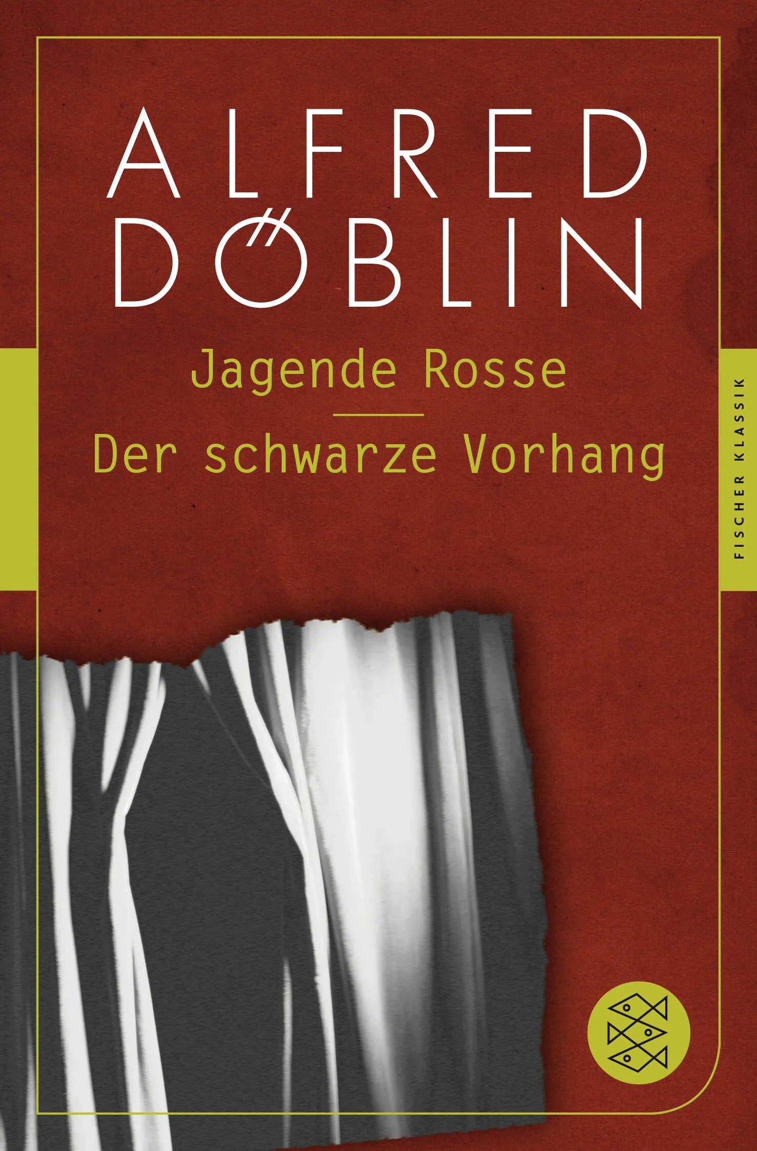 Buchcover von 'Jagende Rosse / Der schwarze Vorhang' - Taschenbuch von Alfred Döblin