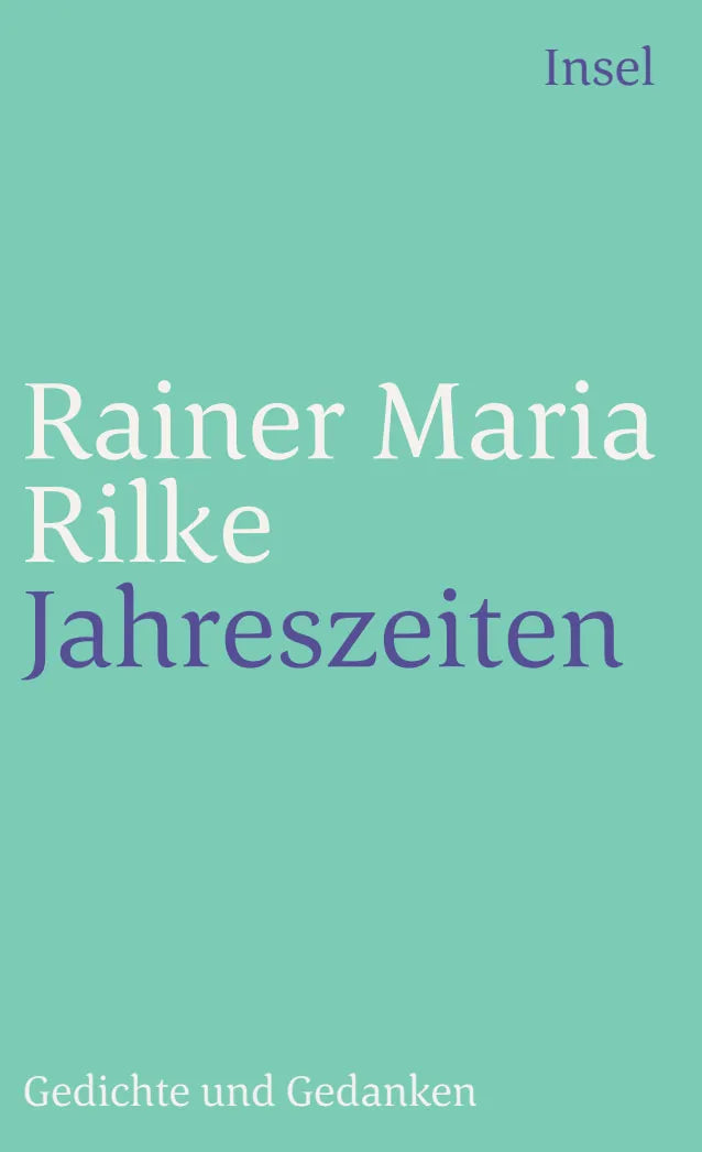 Buchcover von 'Jahreszeiten' - Taschenbuch von Rainer Maria Rilke