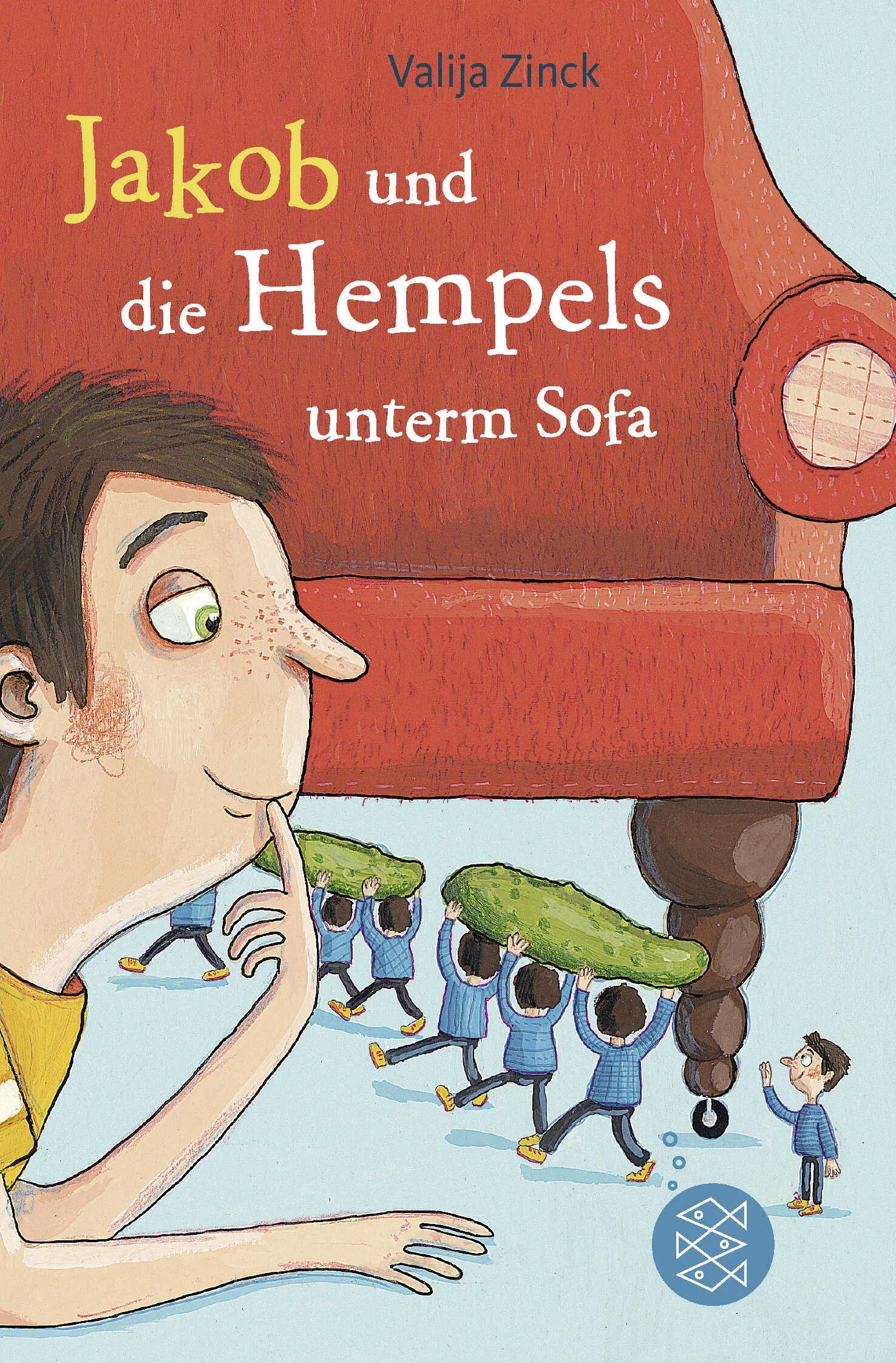 Buchcover von 'Jakob und die Hempels unterm Sofa' - Taschenbuch von Valija Zinck