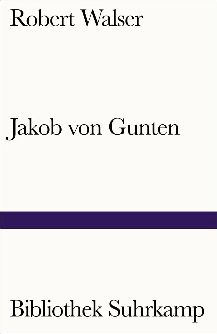 Buchcover von 'Jakob von Gunten' - Taschenbuch von Robert Walser