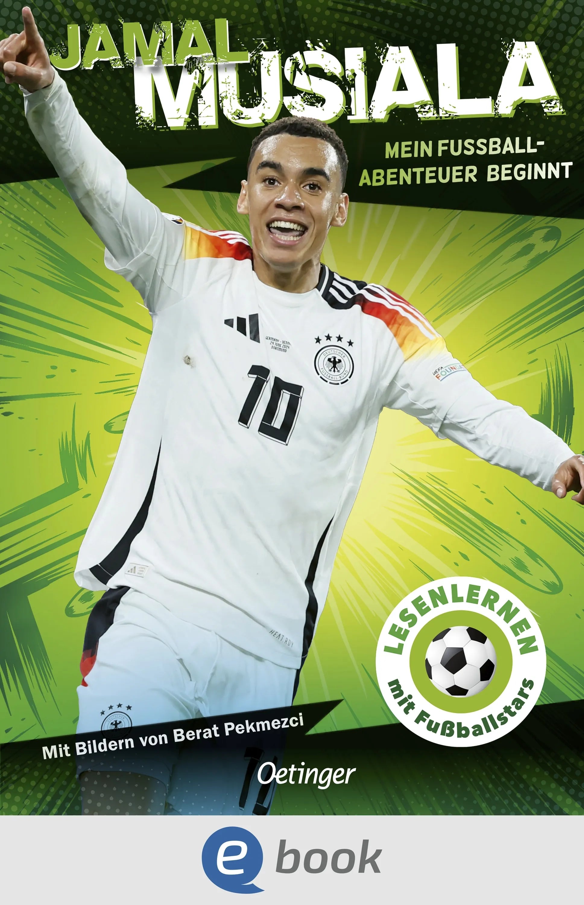 Cover: Jamal Musiala. Mein Fußball-Abenteuer beginnt (E-Book)
