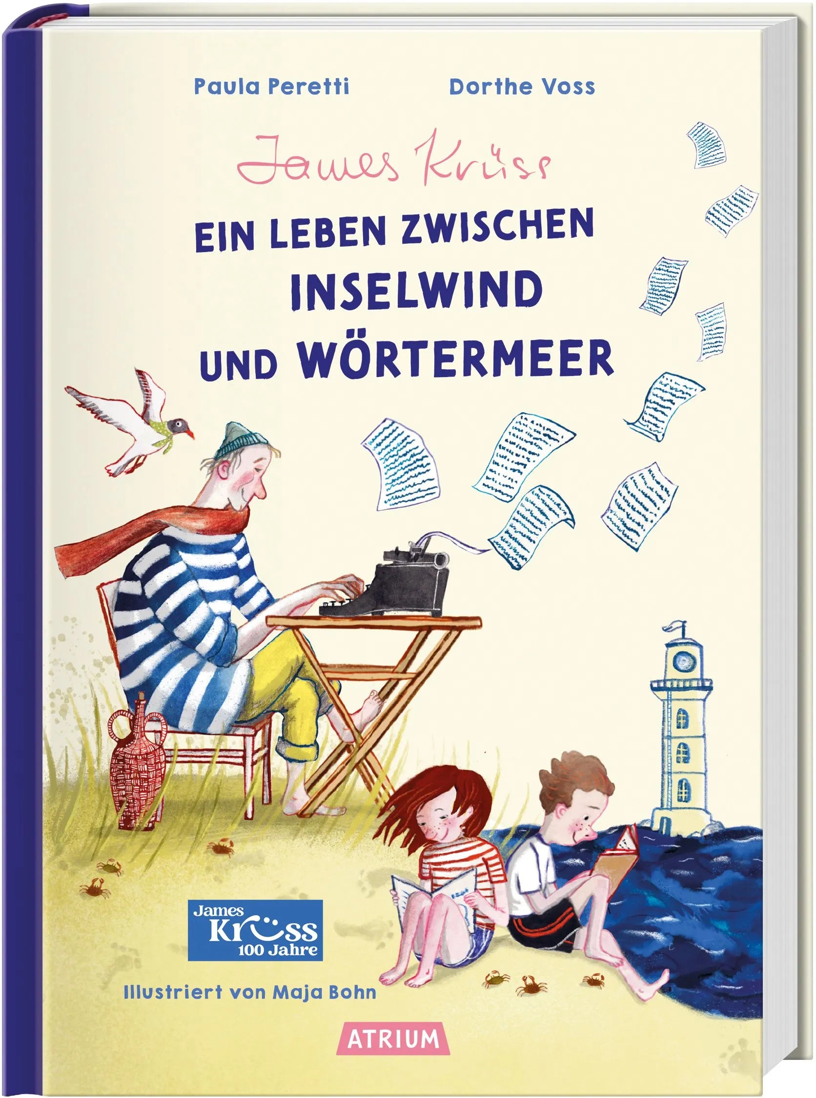 Detailansicht: James Krüss – Ein Leben zwischen Inselwind und Wörtermeer (Hardcover)