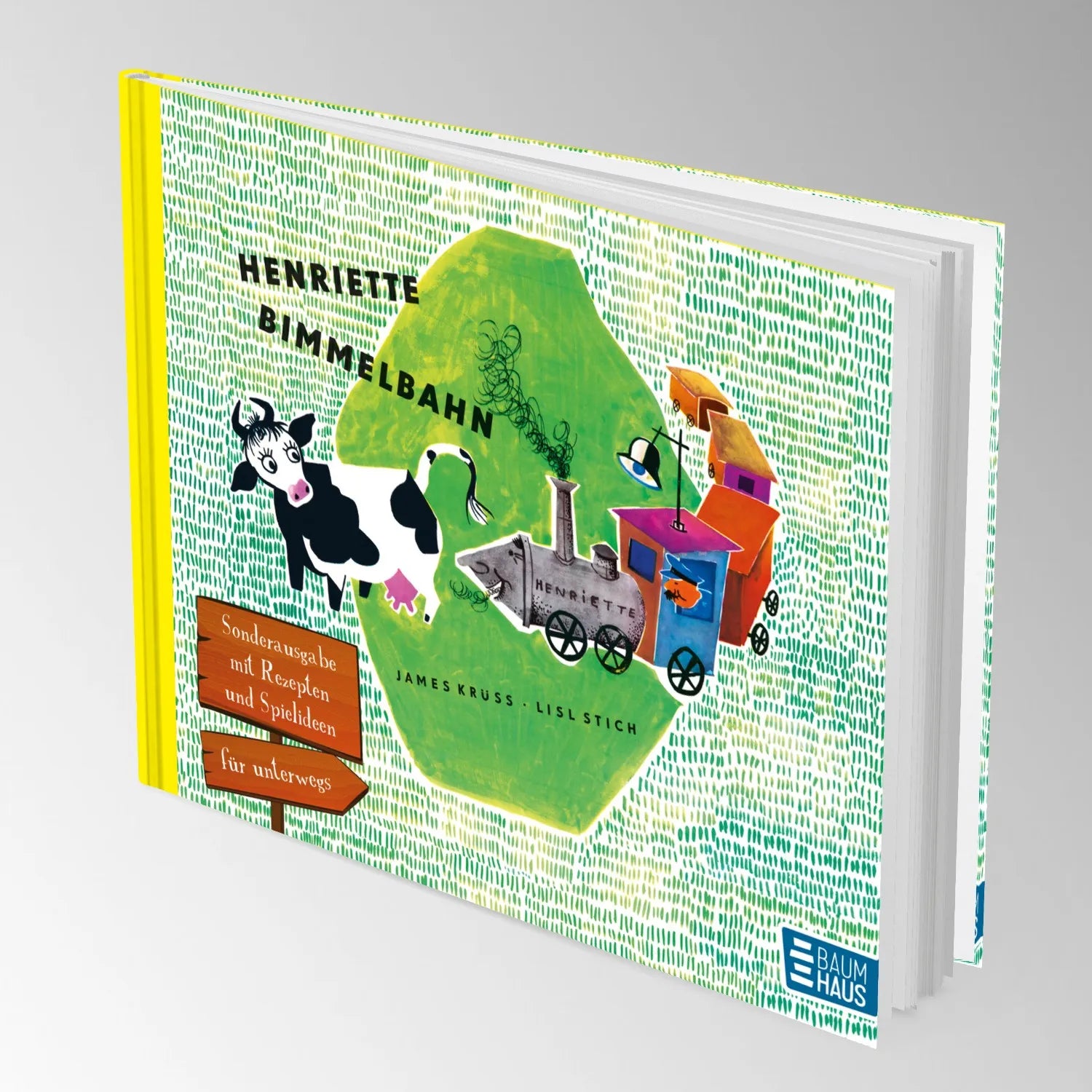 Produktansicht: Henriette Bimmelbahn - Sonderausgabe mit Rezepten und Spielideen für unterwegs (Gebundene Ausgabe)