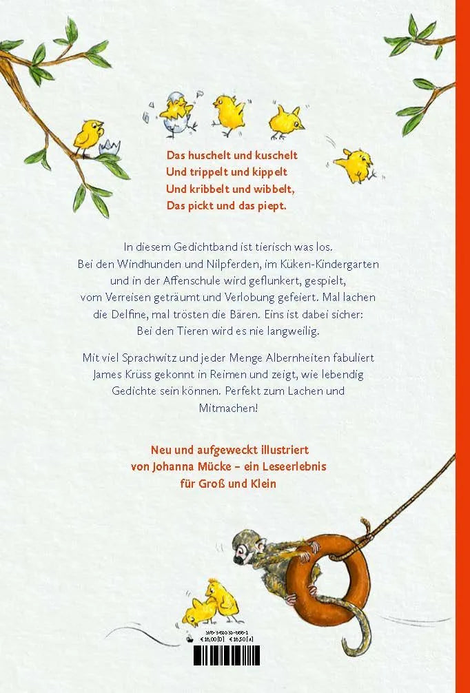 Rückseite: James' Tierleben (Hardcover)