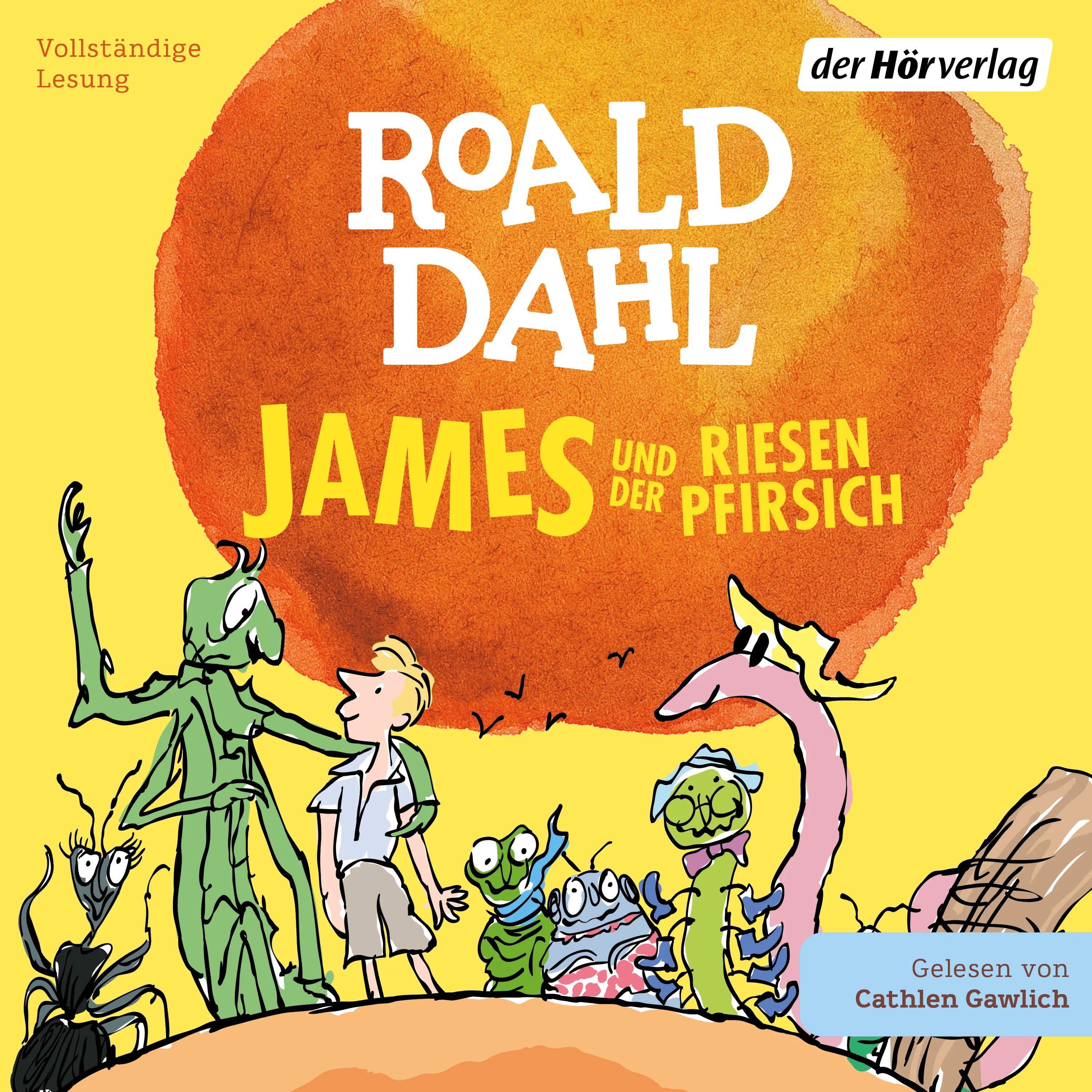 Cover: James und der Riesenpfirsich (Hörbuch Download) von Roald Dahl