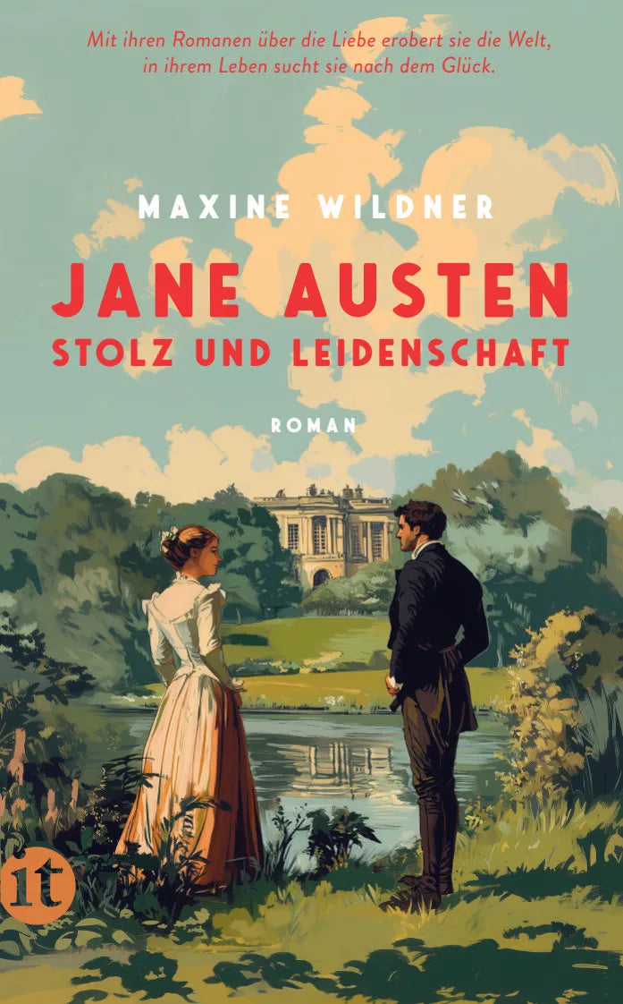 Buchcover von 'Jane Austen – Stolz und Leidenschaft' - Taschenbuch von Maxine Wildner