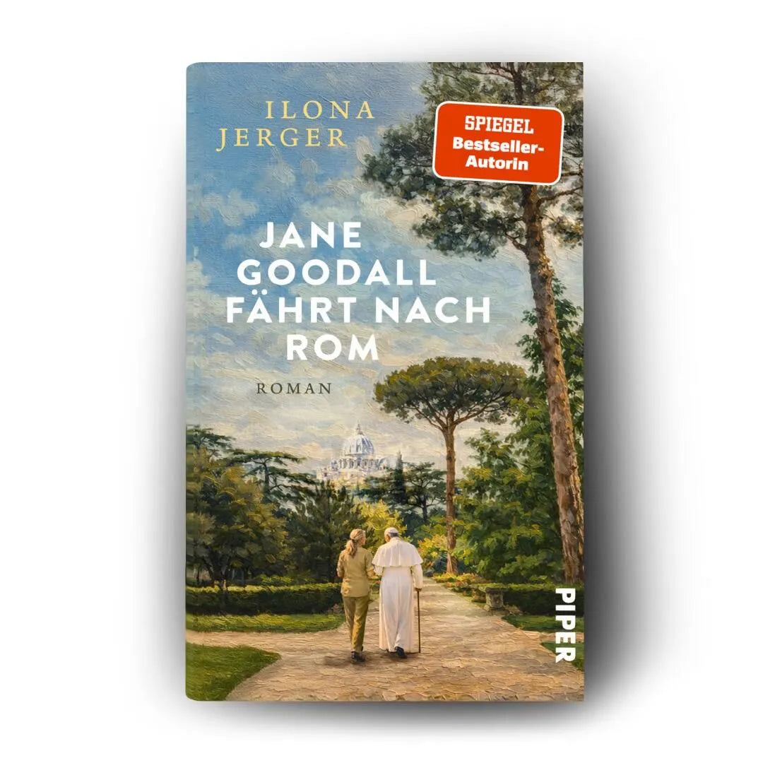 Detailansicht: Jane Goodall fährt nach Rom (Hardcover)