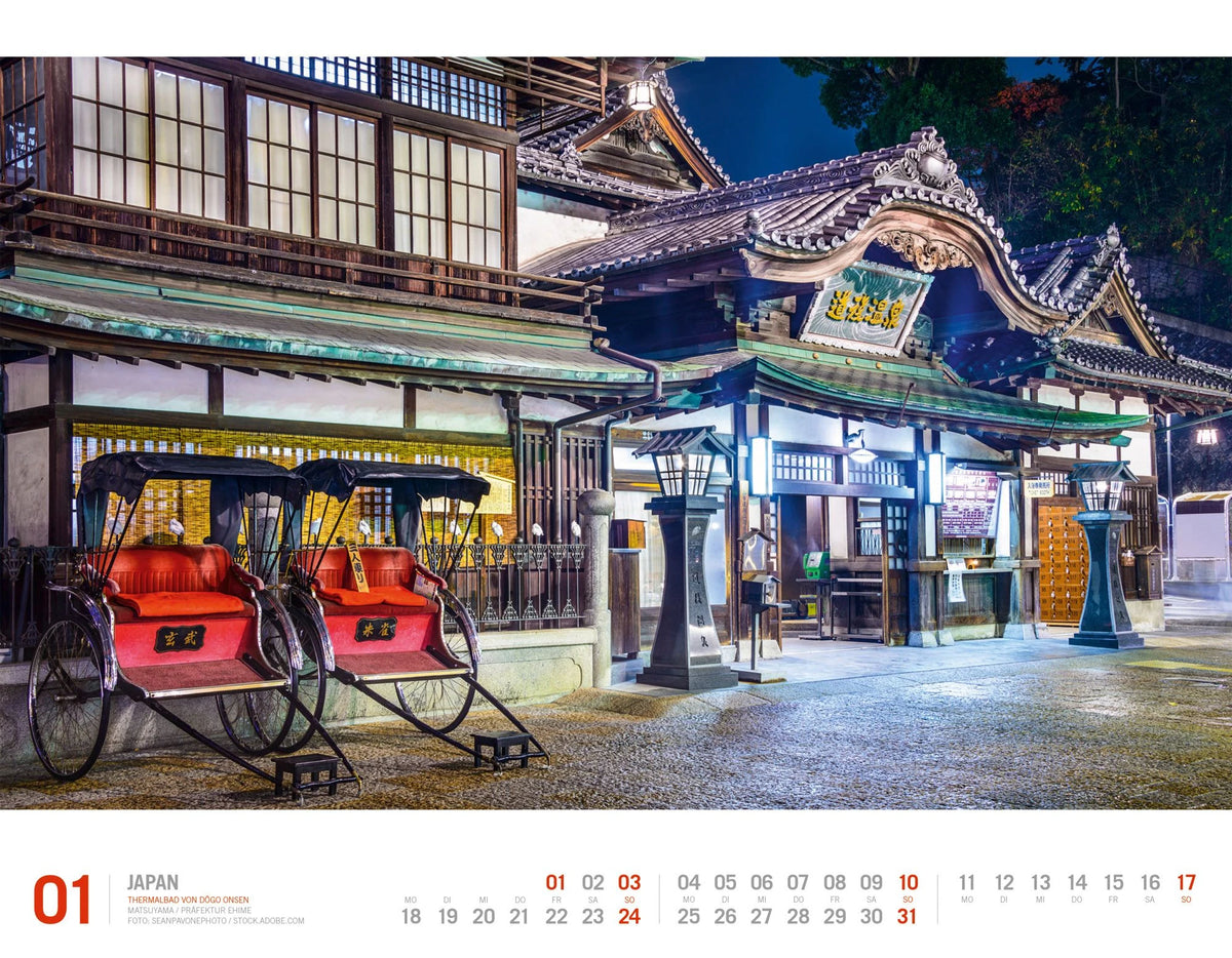 Japan Kalender 2027 | Unterwegs zwischen Tempeln und Schreinen – Ansicht