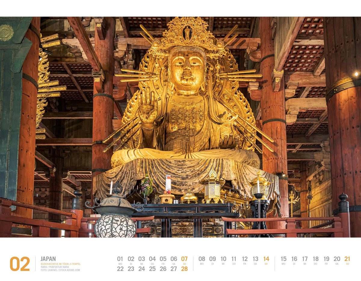 Japan Kalender 2027 | Unterwegs zwischen Tempeln und Schreinen – Ansicht