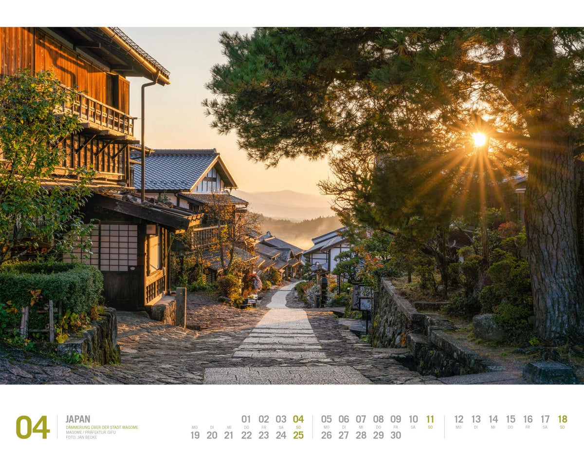 Japan Kalender 2027 | Unterwegs zwischen Tempeln und Schreinen – Ansicht