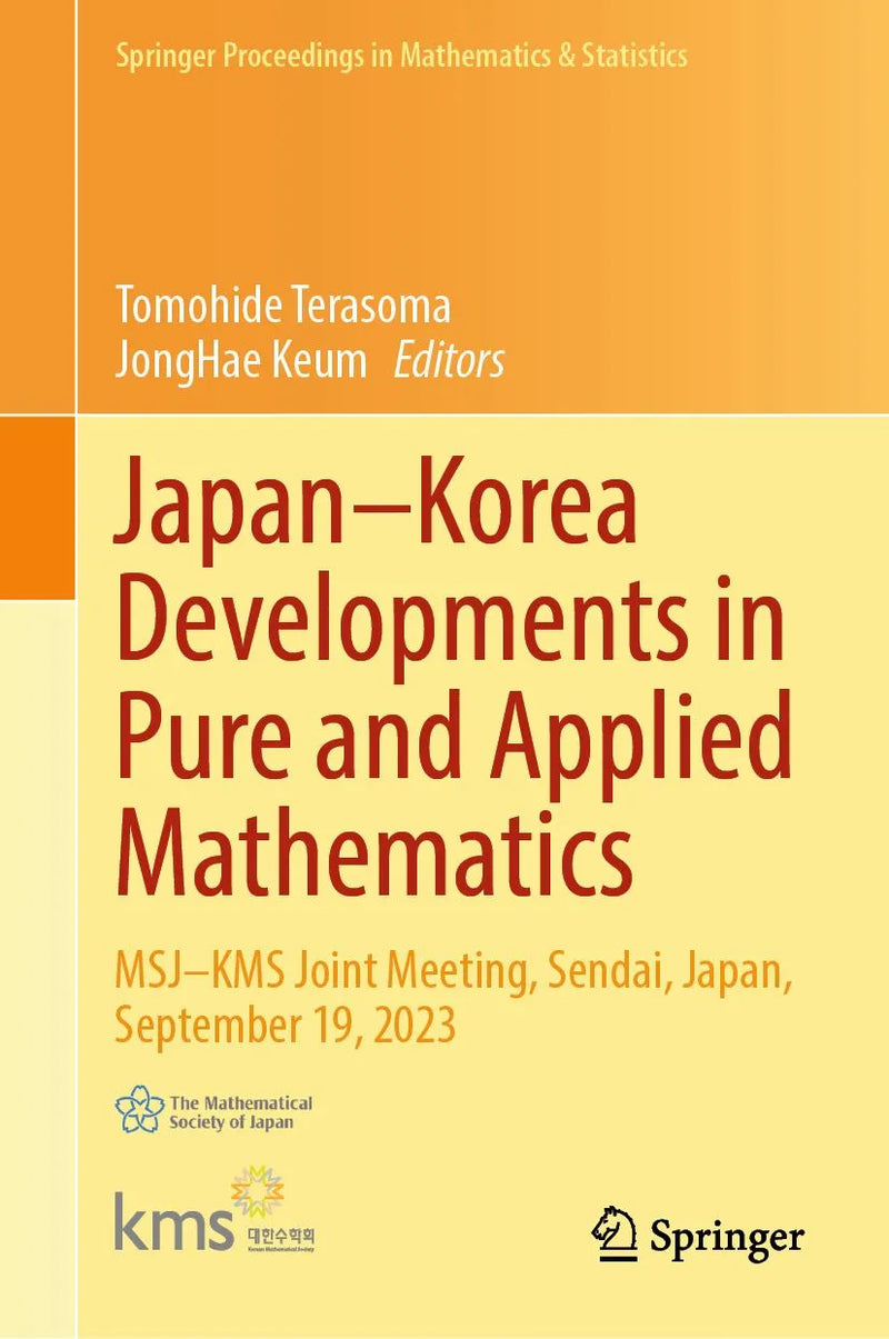 Japan-Korea Developments in Pure and Applied Mathematics