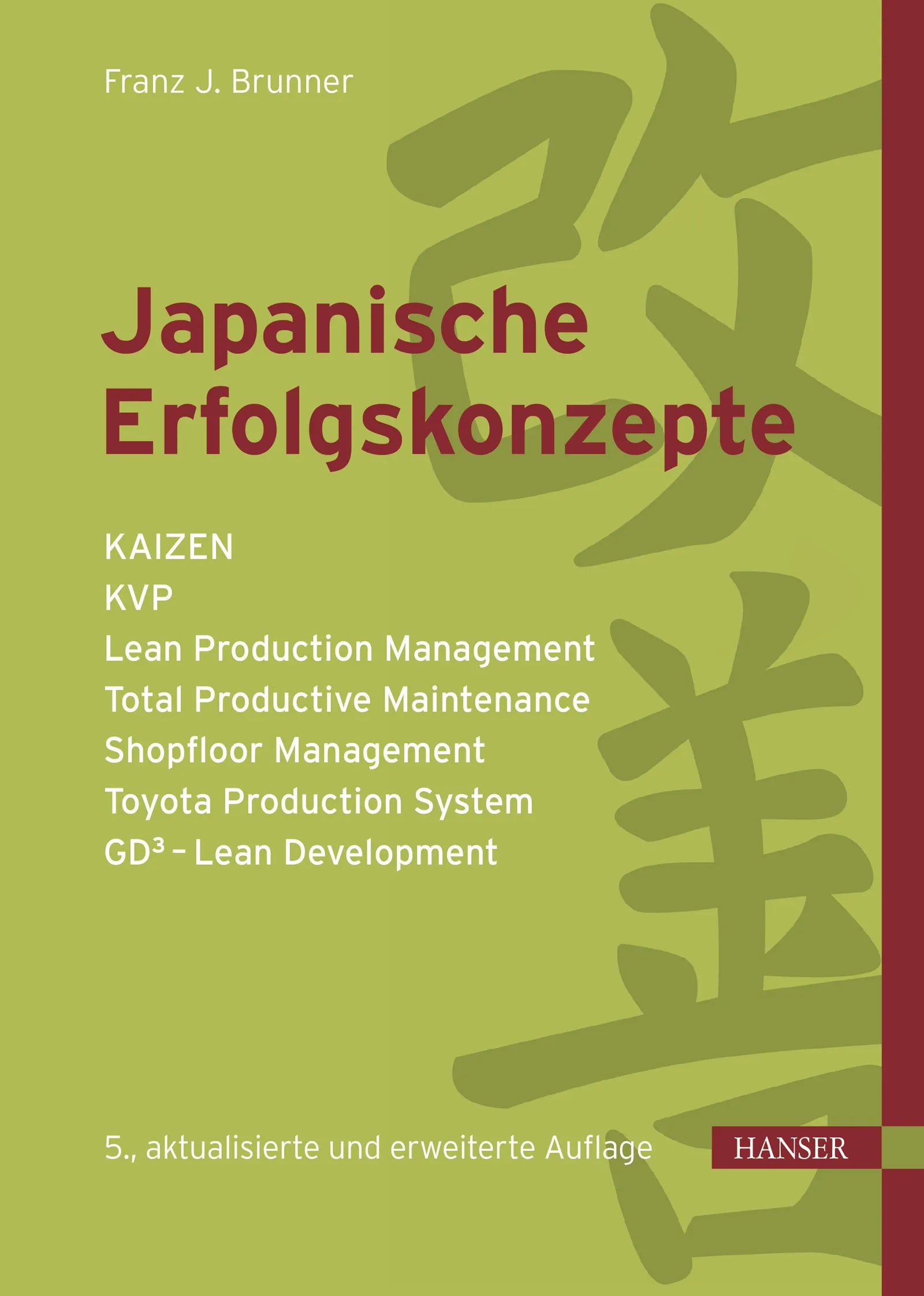 Cover: Japanische Erfolgskonzepte (E-Book)