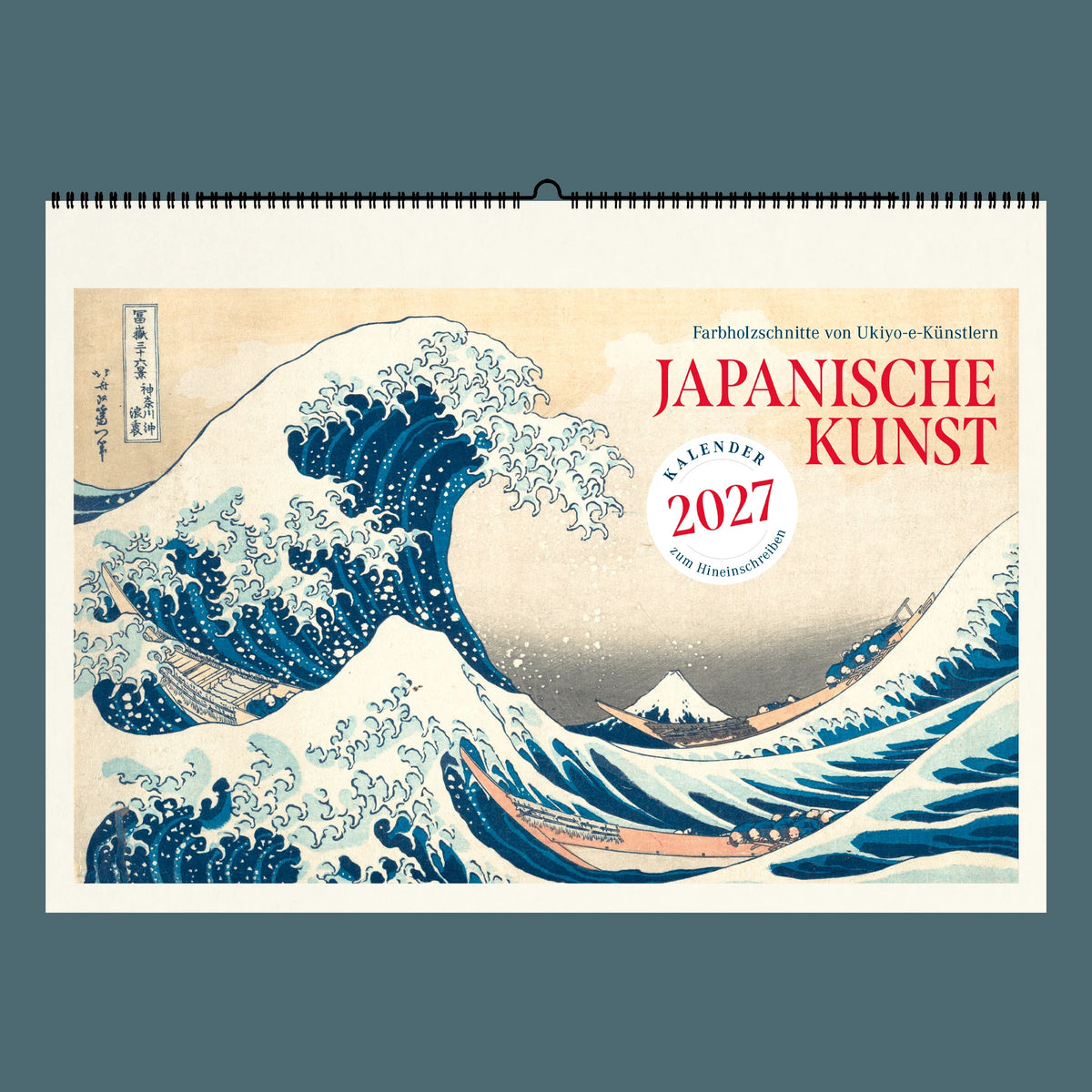 Wandkalender: Japanische Kunst. Wandkalender 2027