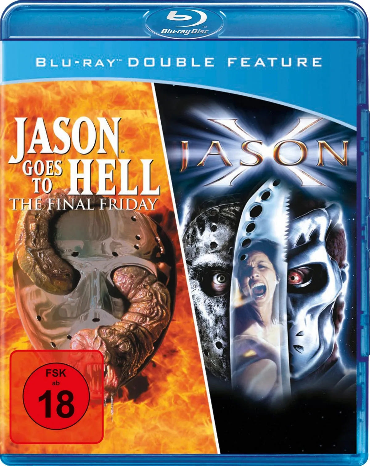 Jason X + Jason goes to Hell - Blu-ray Disc