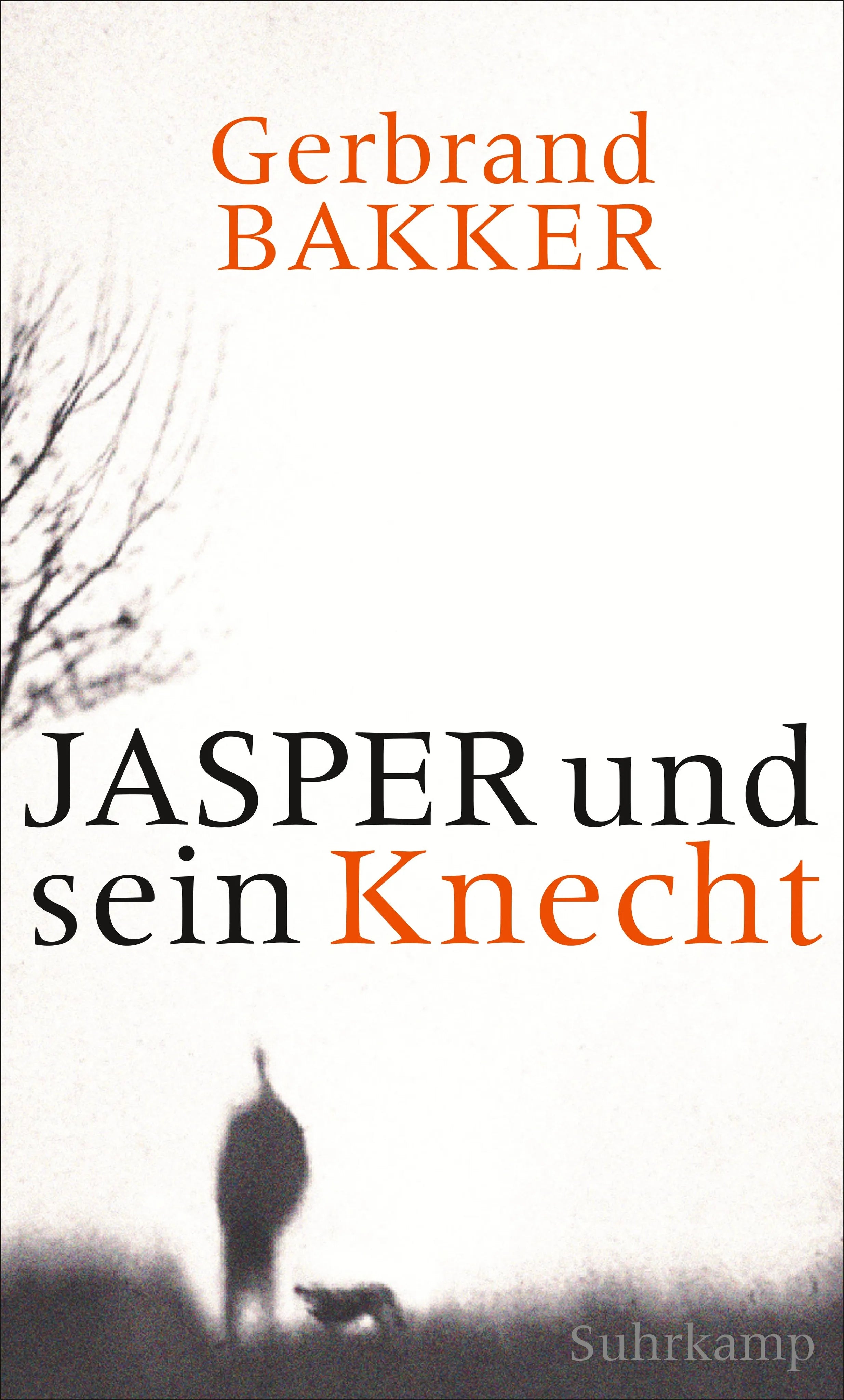 Buchcover von 'Jasper und sein Knecht' - Gebundene Ausgabe von Gerbrand Bakker