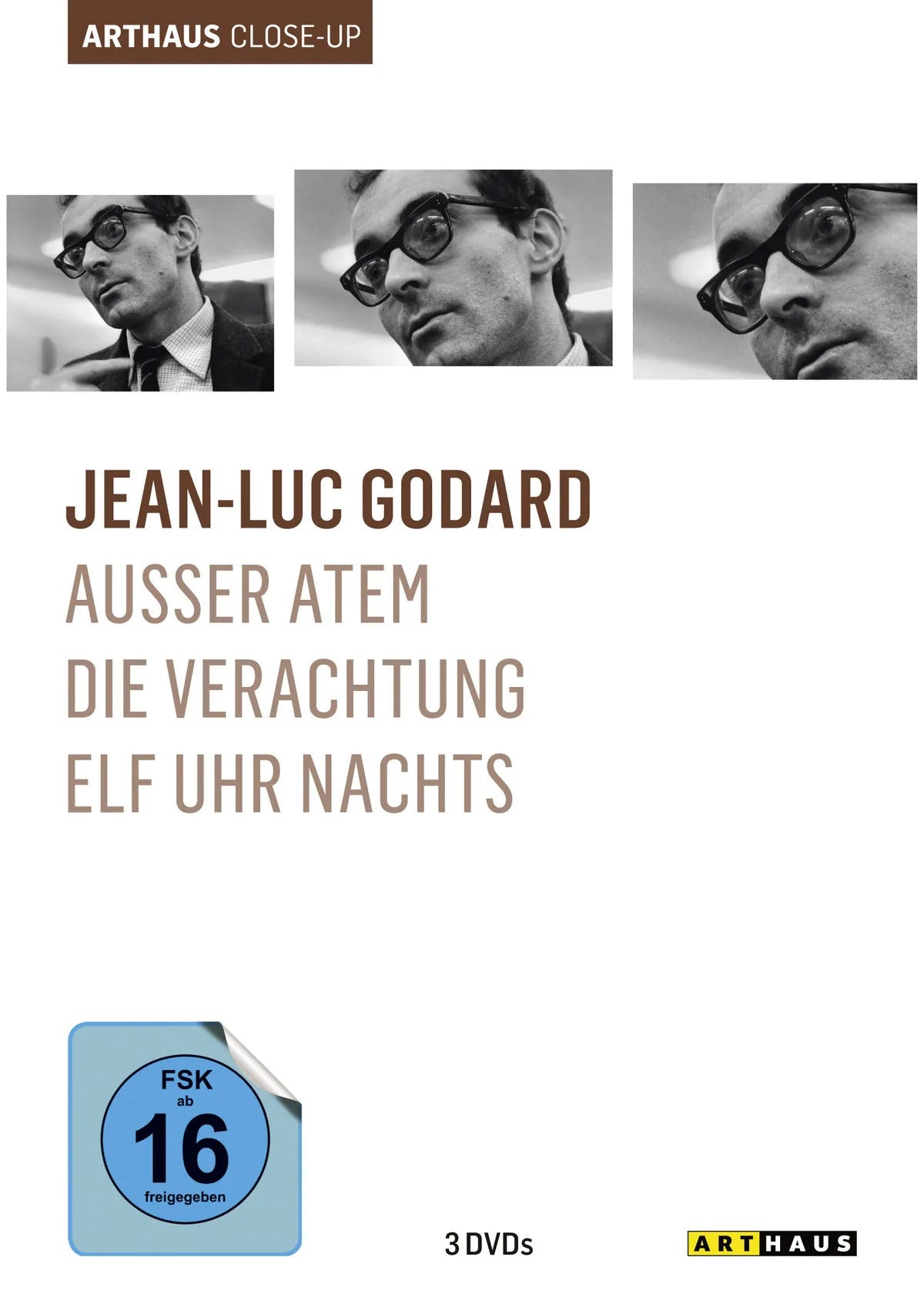 Jean-Luc Godard - Arthaus Close-Up  [3 DVDs] - DVD