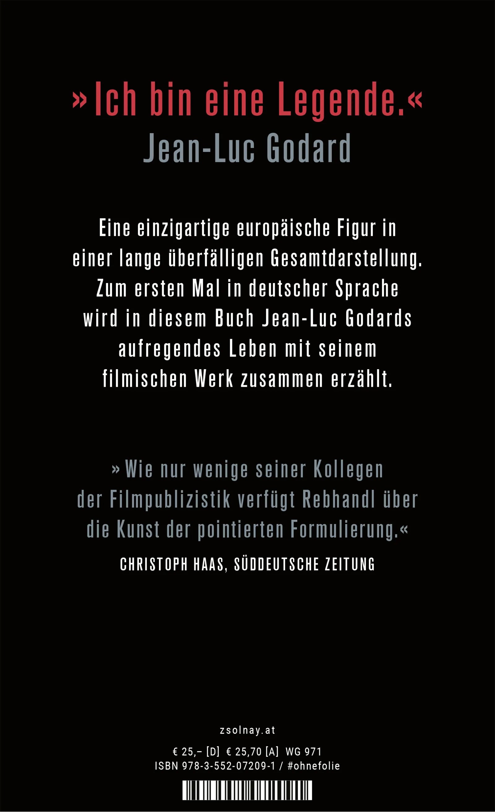 Produktansicht: Jean-Luc Godard (Gebundene Ausgabe)