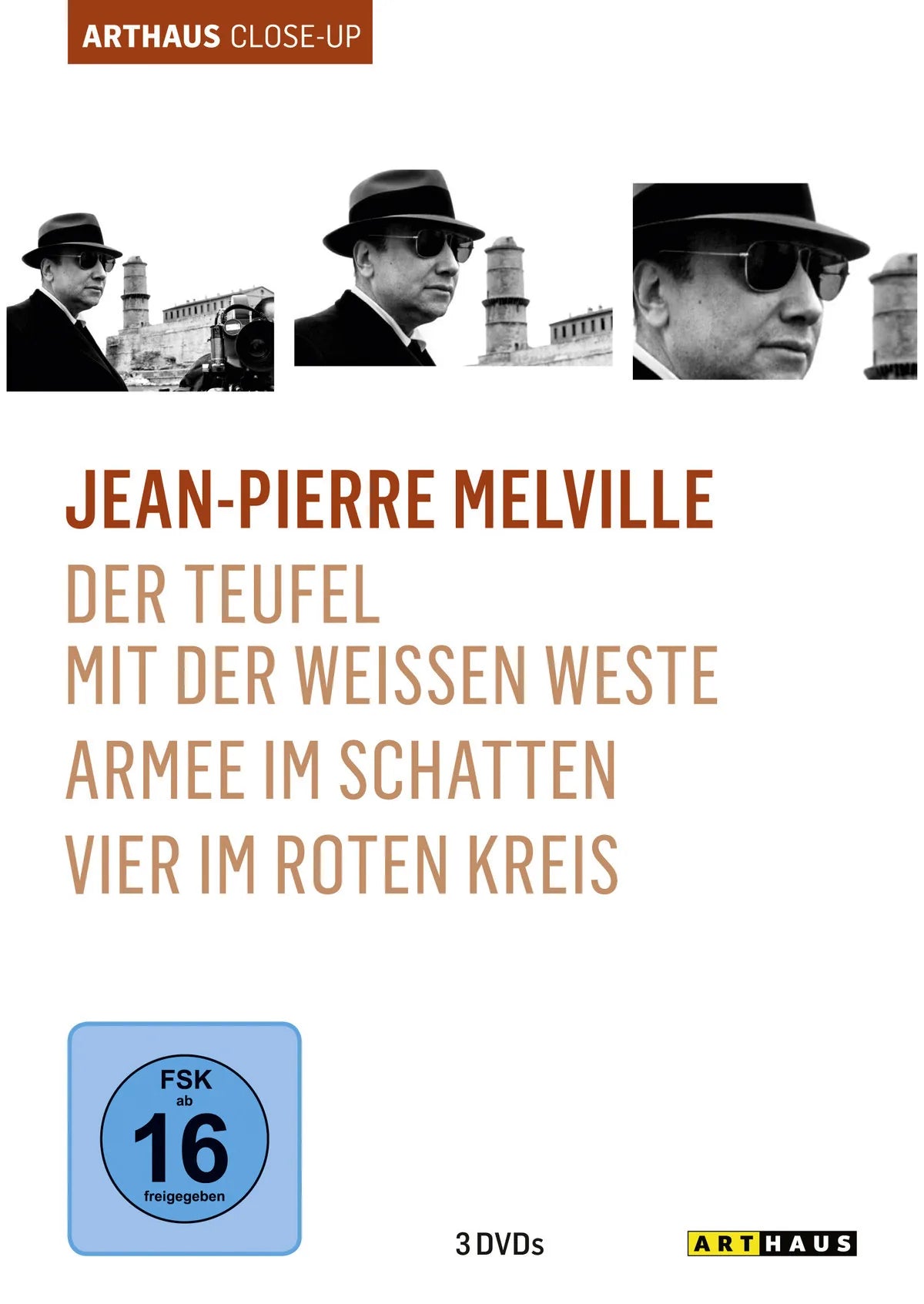 Jean-Pierre Melville - Arthaus Close-Up [3 DVDs] - DVD