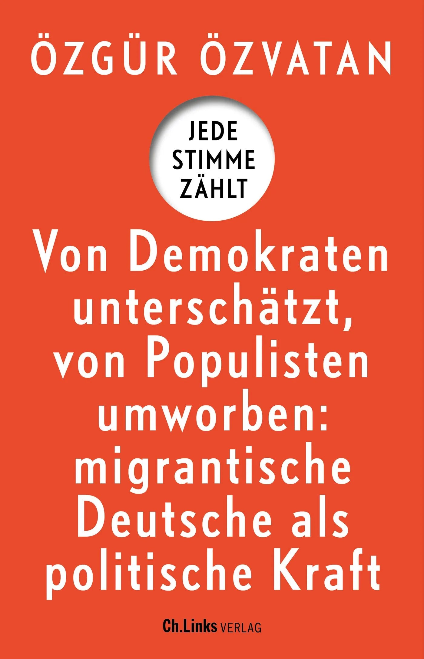 Buchcover von 'Jede Stimme zählt' - Gebundene Ausgabe von Özgür Özvatan