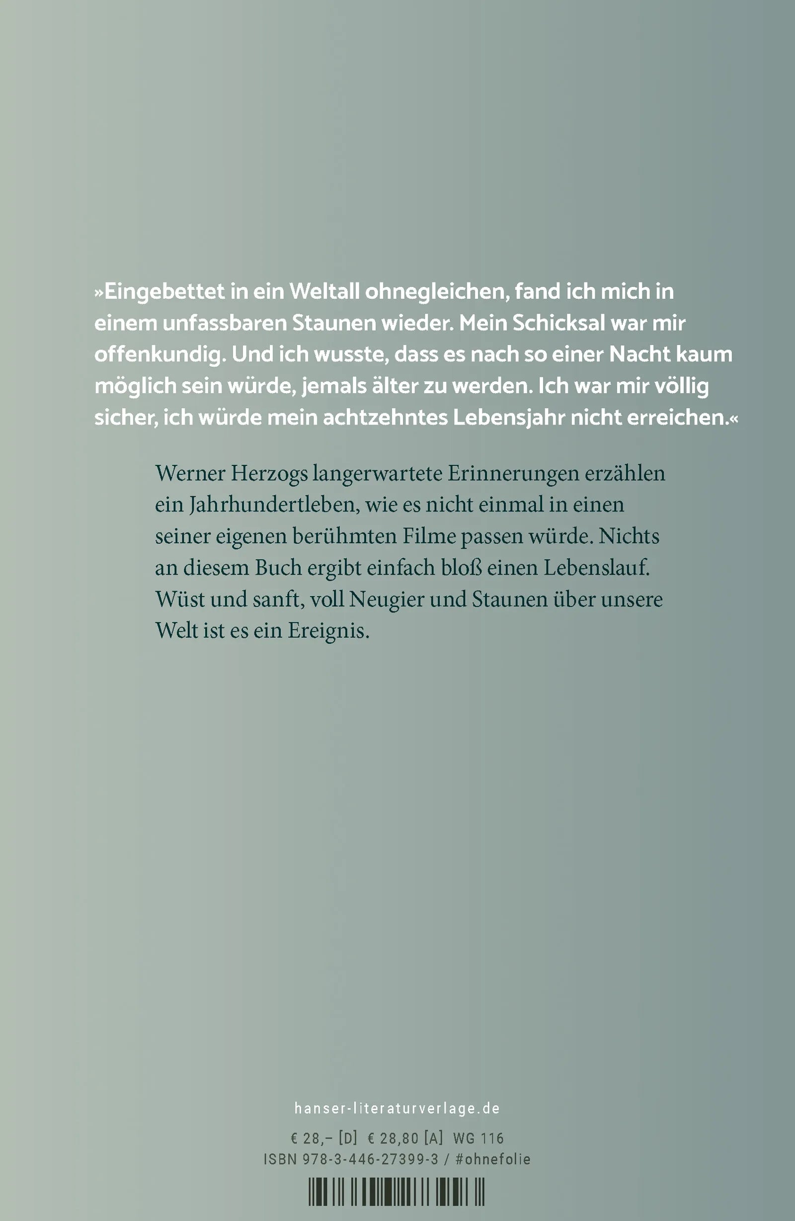 Werner Herzog - Jeder für sich und Gott gegen alle
