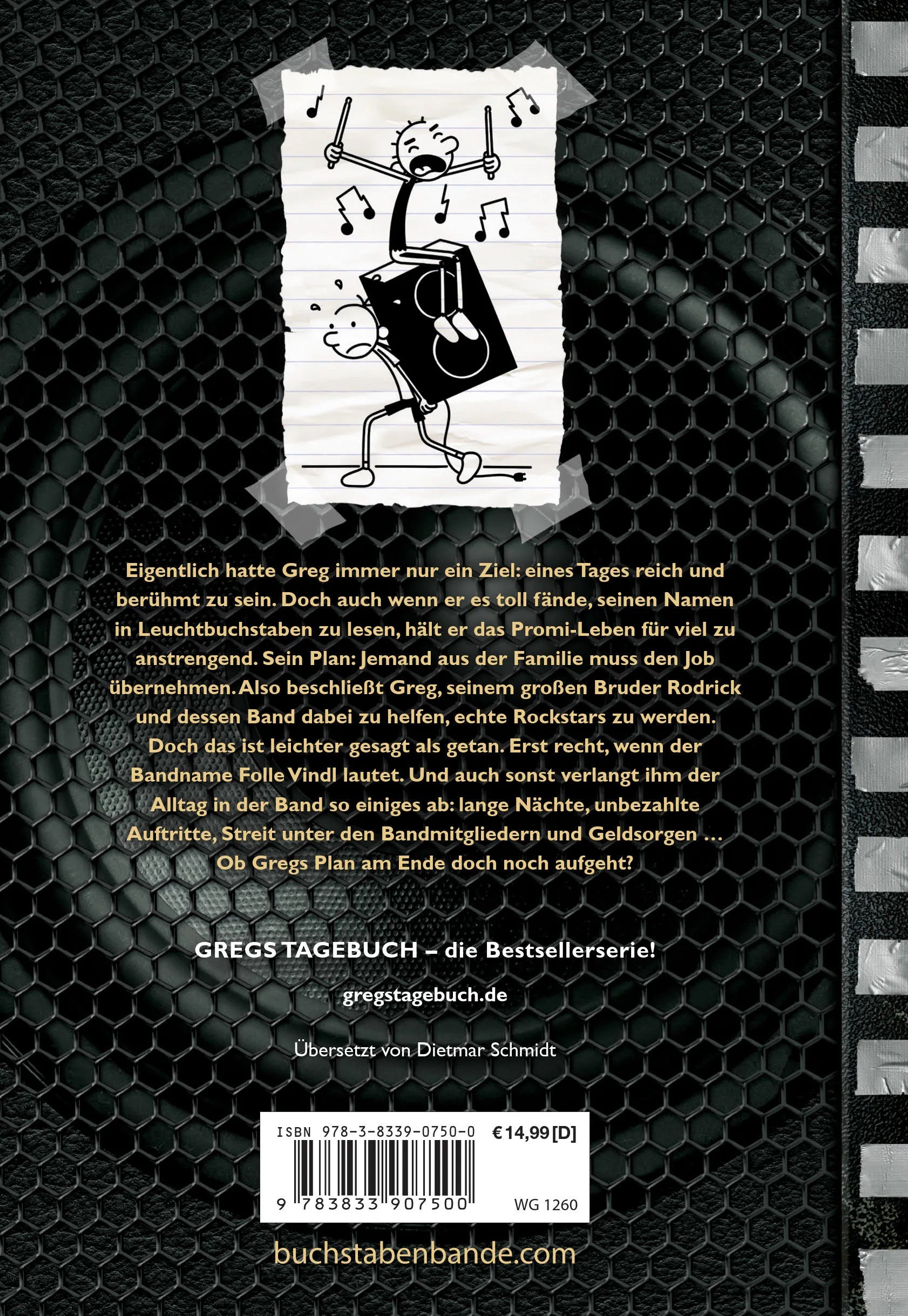 Produktansicht: Gregs Tagebuch 17 - Voll aufgedreht! (Gebundene Ausgabe)
