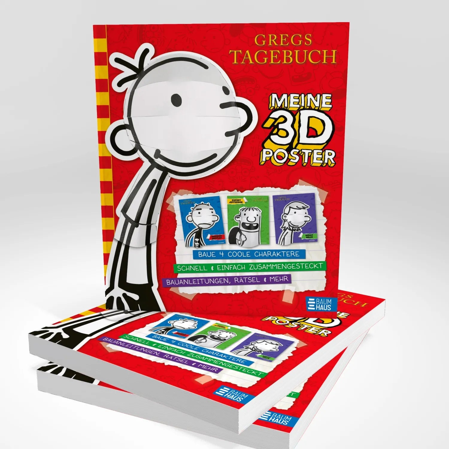 Produktansicht: Gregs Tagebuch - Meine 3D-Poster (Taschenbuch)