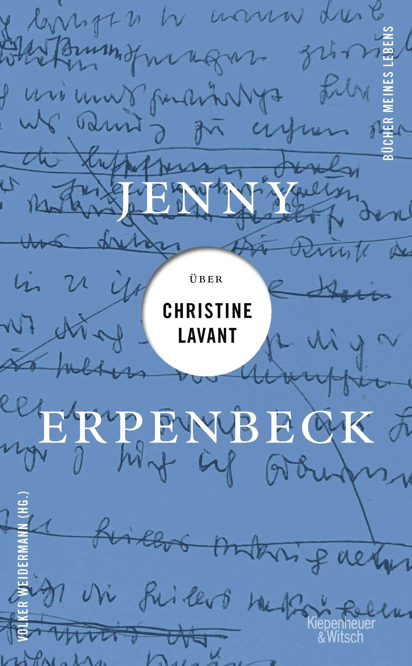 Buchcover von 'Jenny Erpenbeck über Christine Lavant' - Gebundene Ausgabe von Jenny Erpenbeck