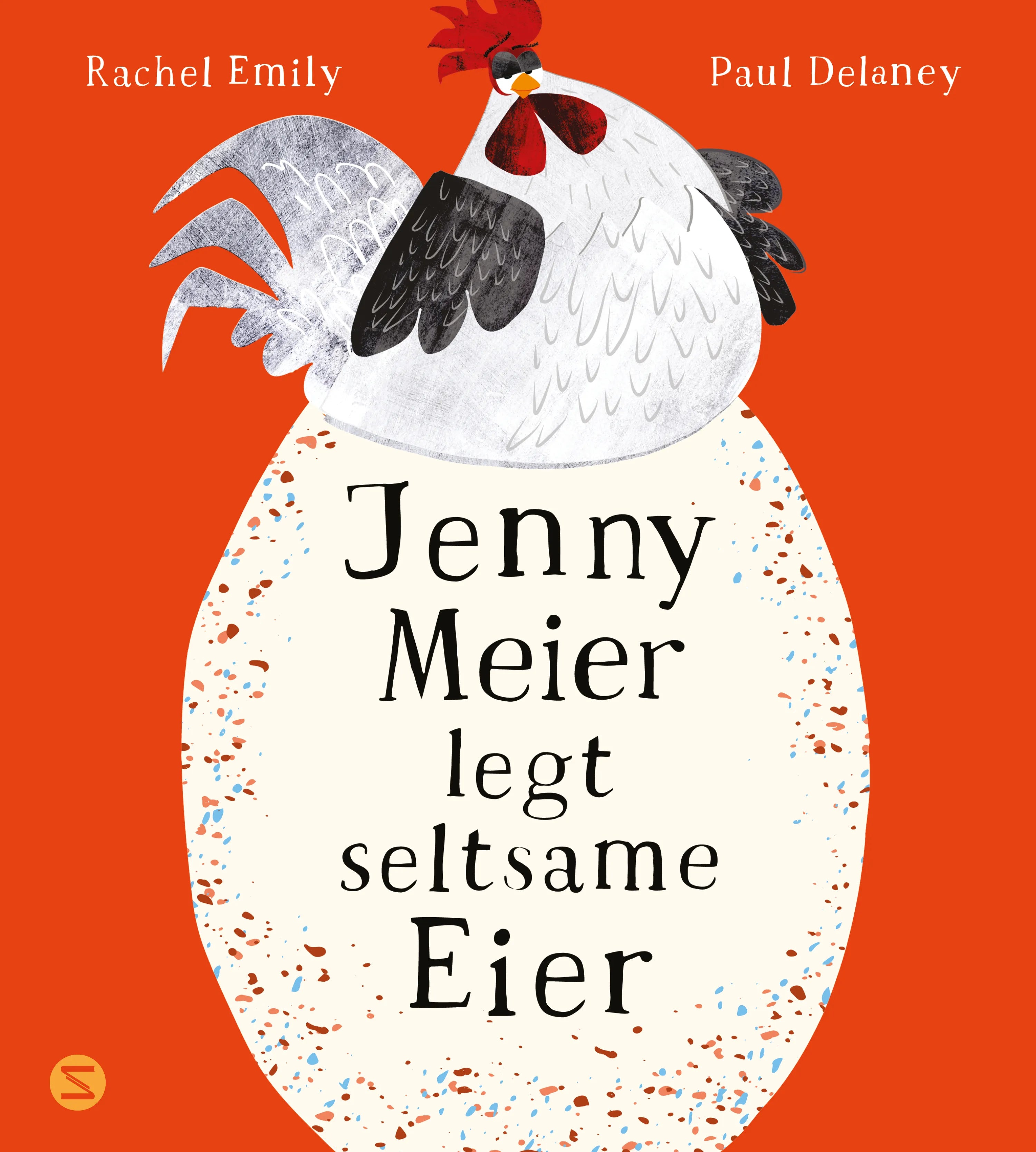 Buchcover von 'Jenny Meier legt seltsame Eier' - Gebundene Ausgabe von Rachel Emily