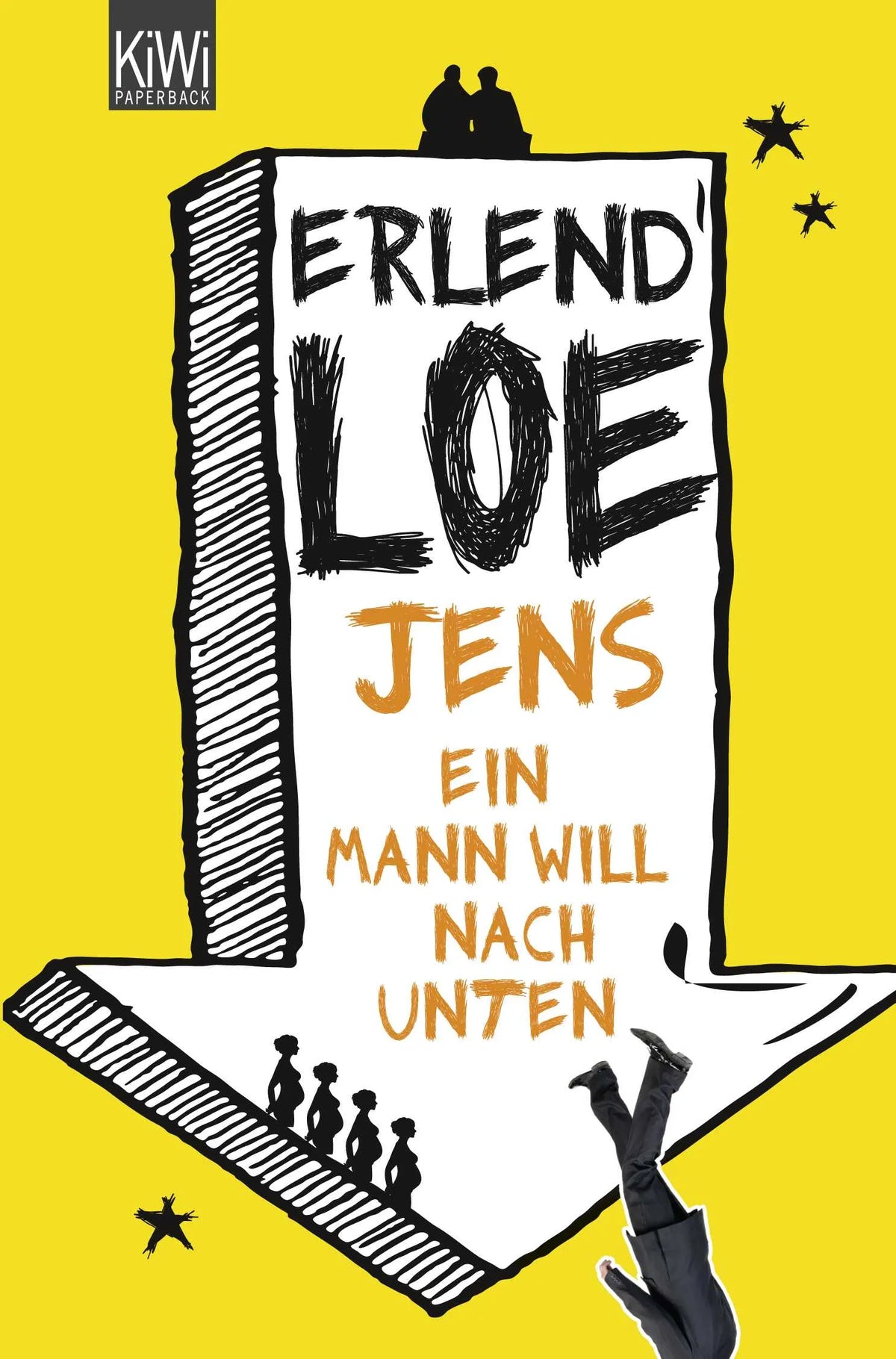 Buchcover von 'Jens. Ein Mann will nach unten' - Taschenbuch von Erlend Loe