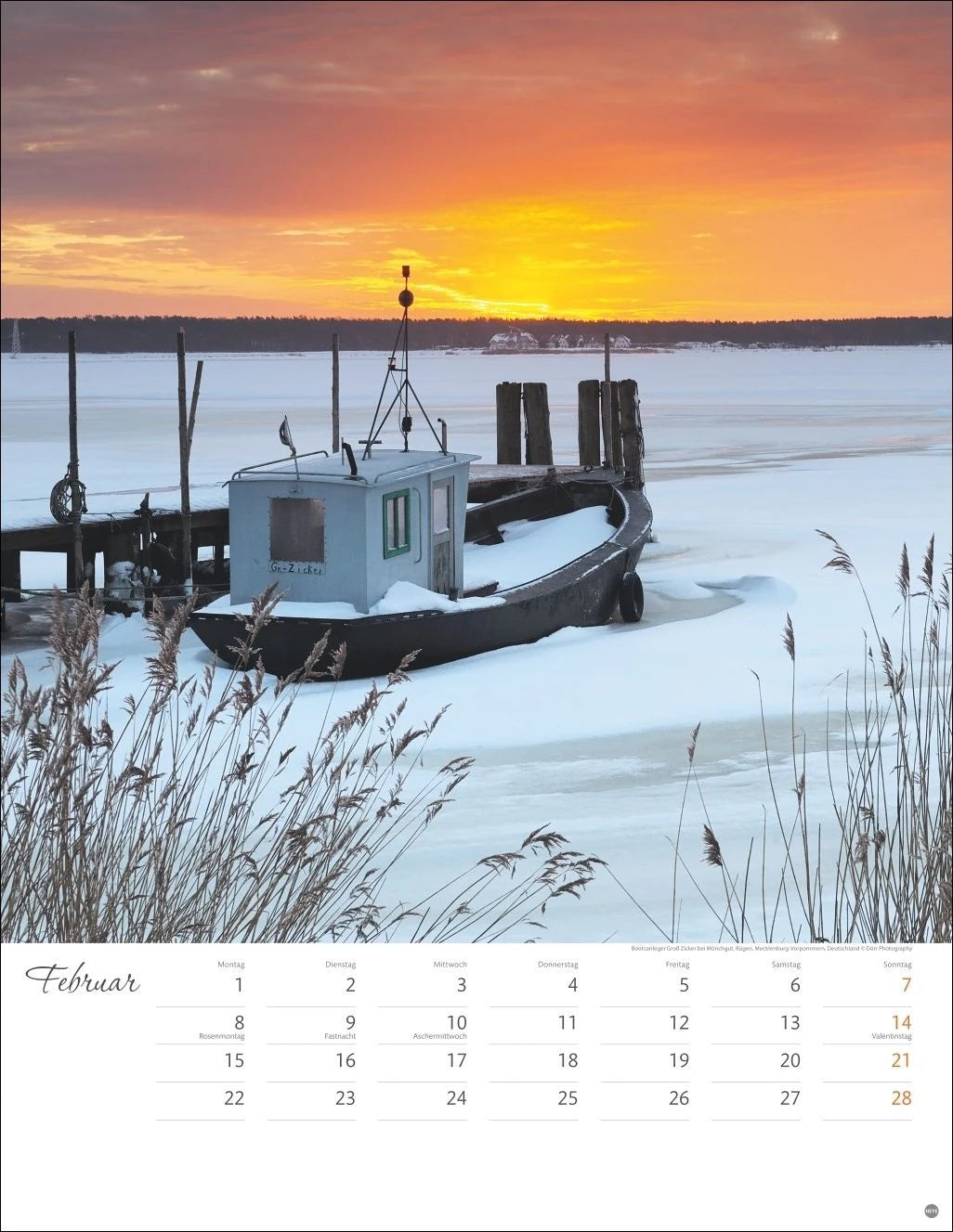 Jenseits der Hast Posterkalender 2027 – Ansicht