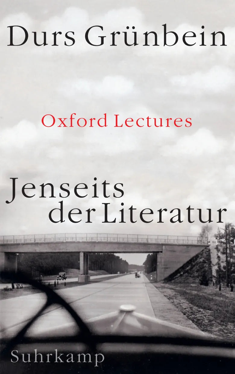 Buchcover von 'Jenseits der Literatur' - Paperback von Durs Grünbein