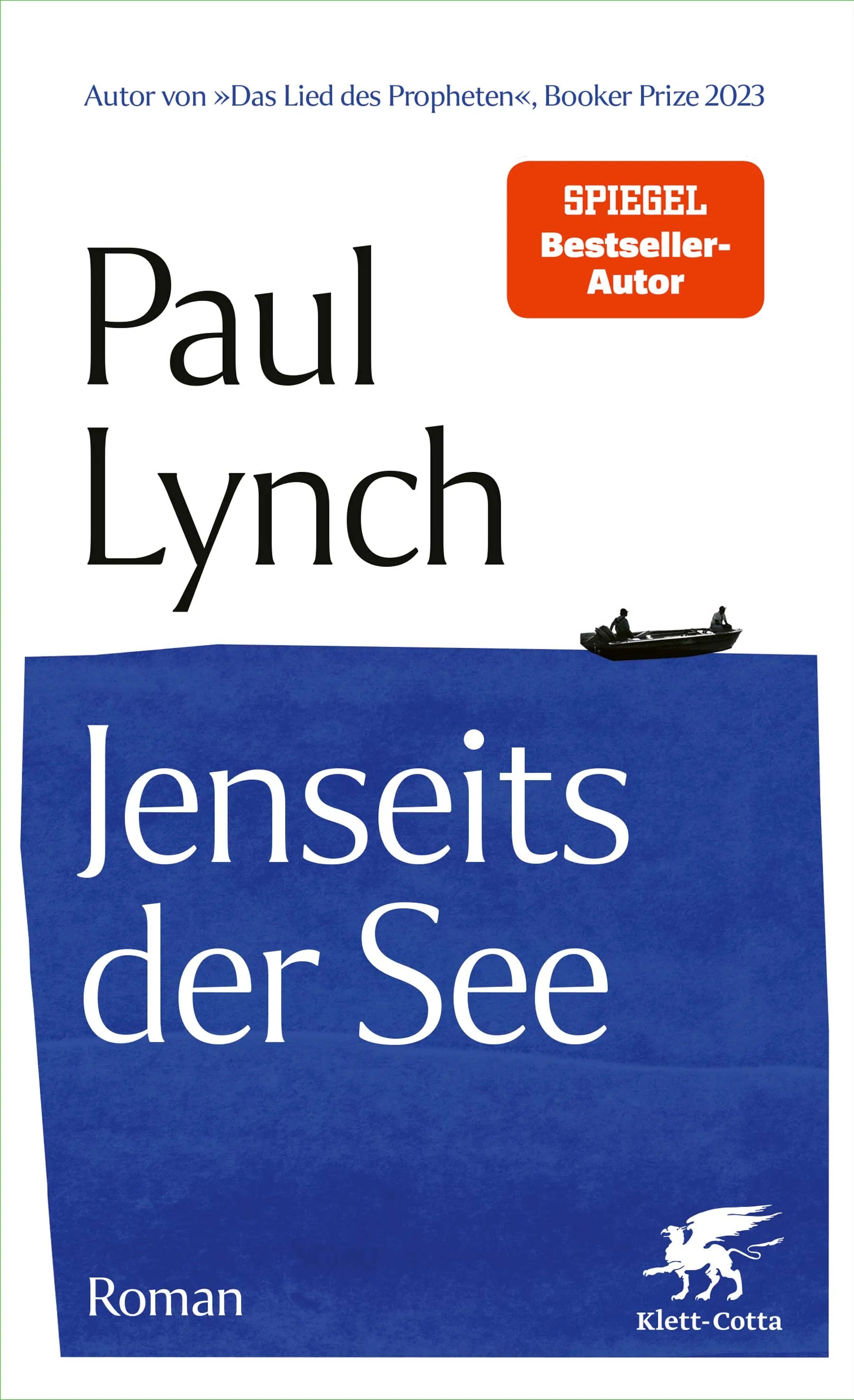 Buchcover von 'Jenseits der See' - Gebundene Ausgabe von Paul Lynch