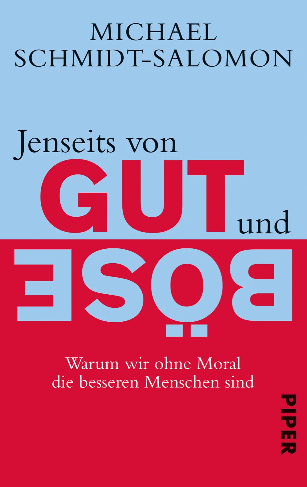 Buchcover von 'Jenseits von Gut und Böse' - Taschenbuch von Michael Schmidt-Salomon