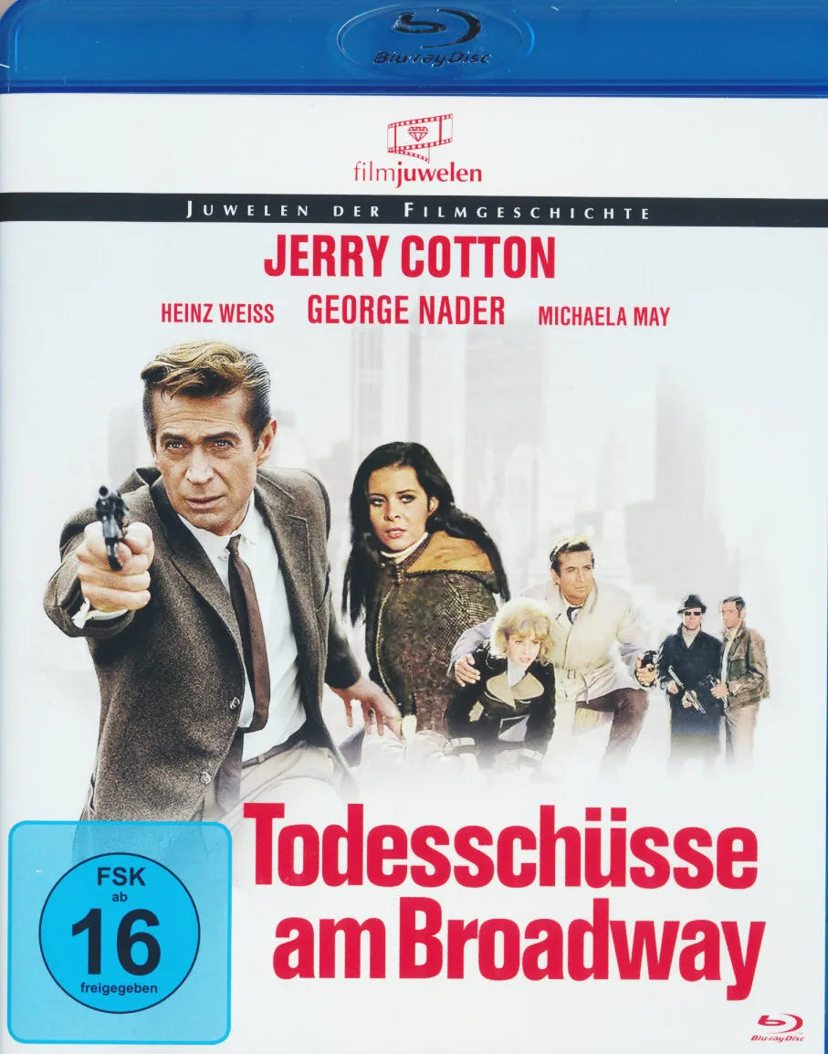 Jerry Cotton - Todesschüsse am Broadway - Blu-ray Disc