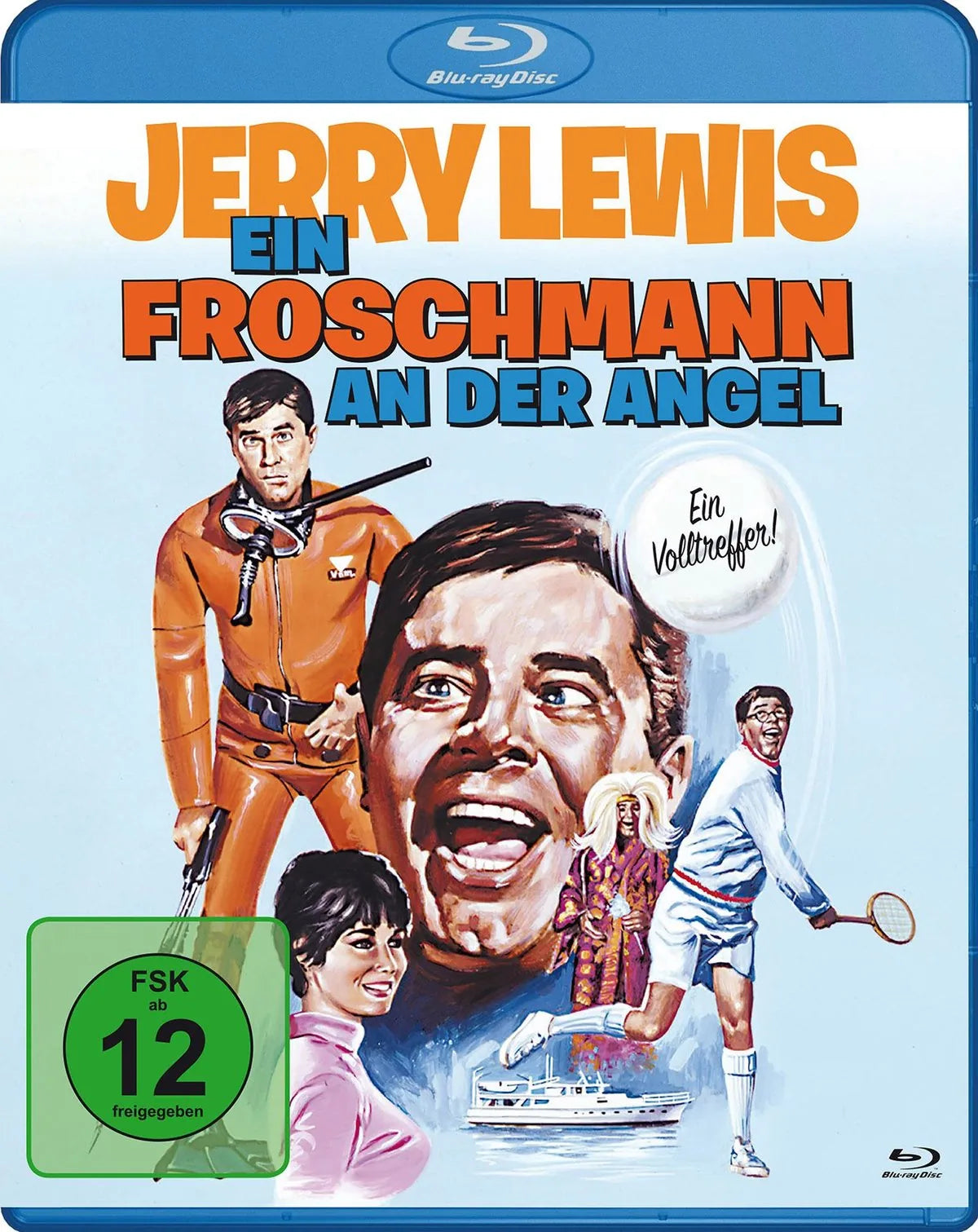 Jerry Lewis: Ein Froschmann an der Angel - Blu-ray Disc