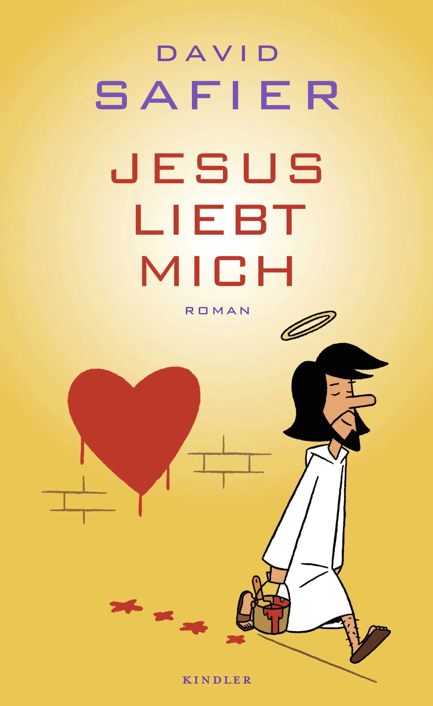 Buchcover von 'Jesus liebt mich' - Gebundene Ausgabe von David Safier