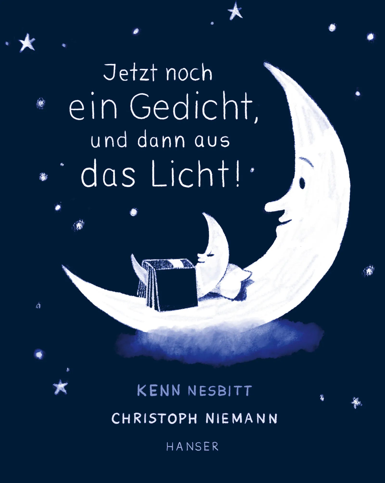 Buchcover von 'Jetzt noch ein Gedicht, und dann aus das Licht!' - Gebundene Ausgabe von Kenn Nesbitt