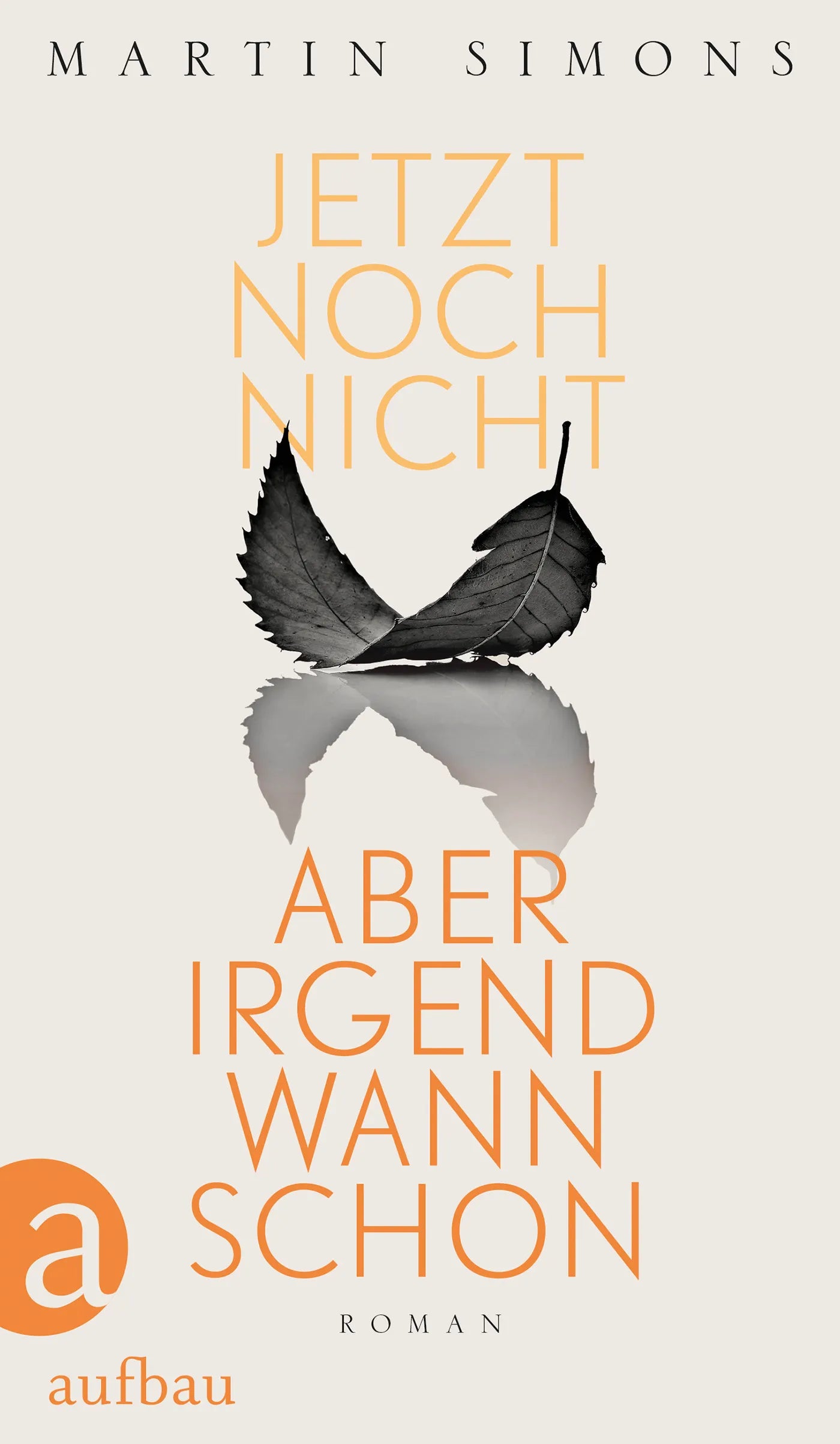 Buchcover von 'Jetzt noch nicht, aber irgendwann schon' - Gebundene Ausgabe von Martin Simons