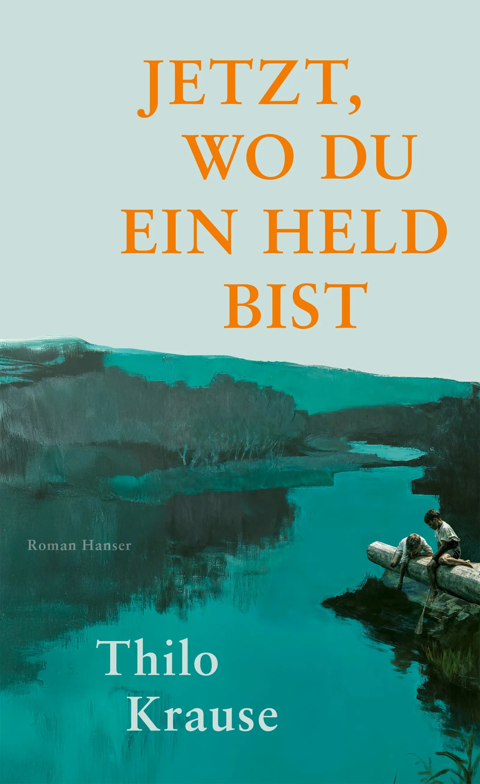 Cover: Jetzt, wo du ein Held bist (Hardcover) von Thilo Krause