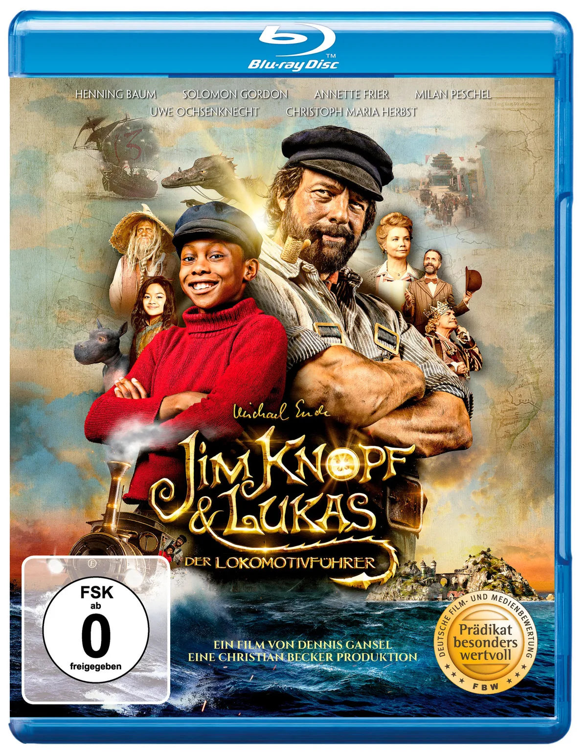 Jim Knopf & Lukas der Lokomotivführer - Blu-ray Disc