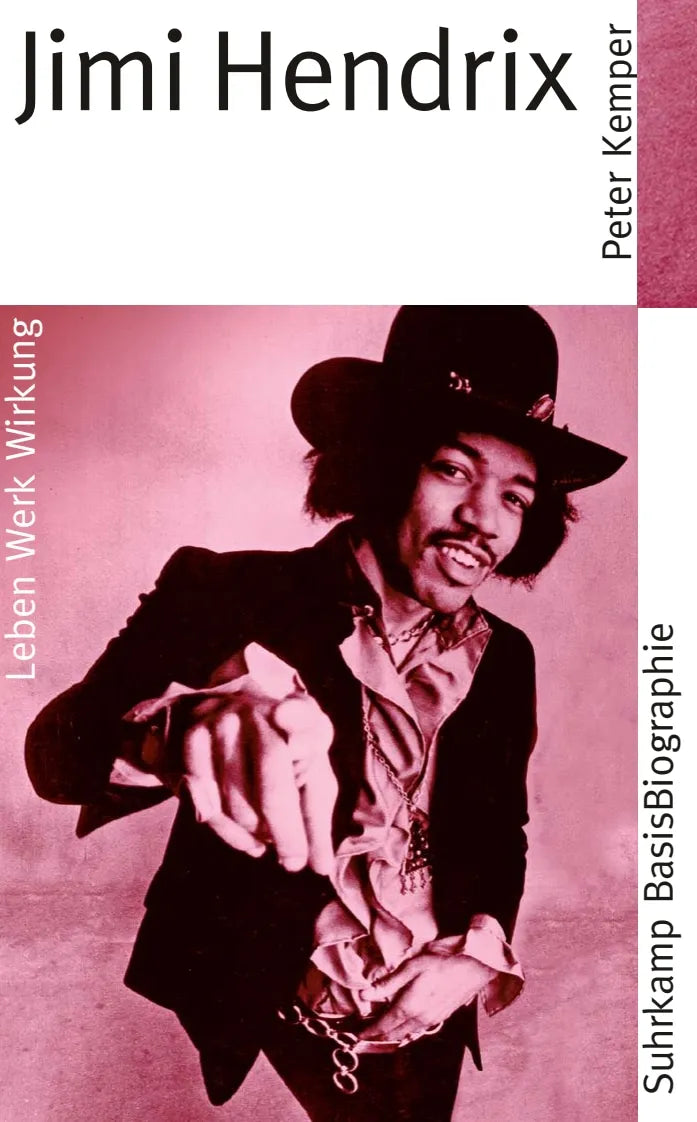 Buchcover von 'Jimi Hendrix' - Taschenbuch von Peter Kemper