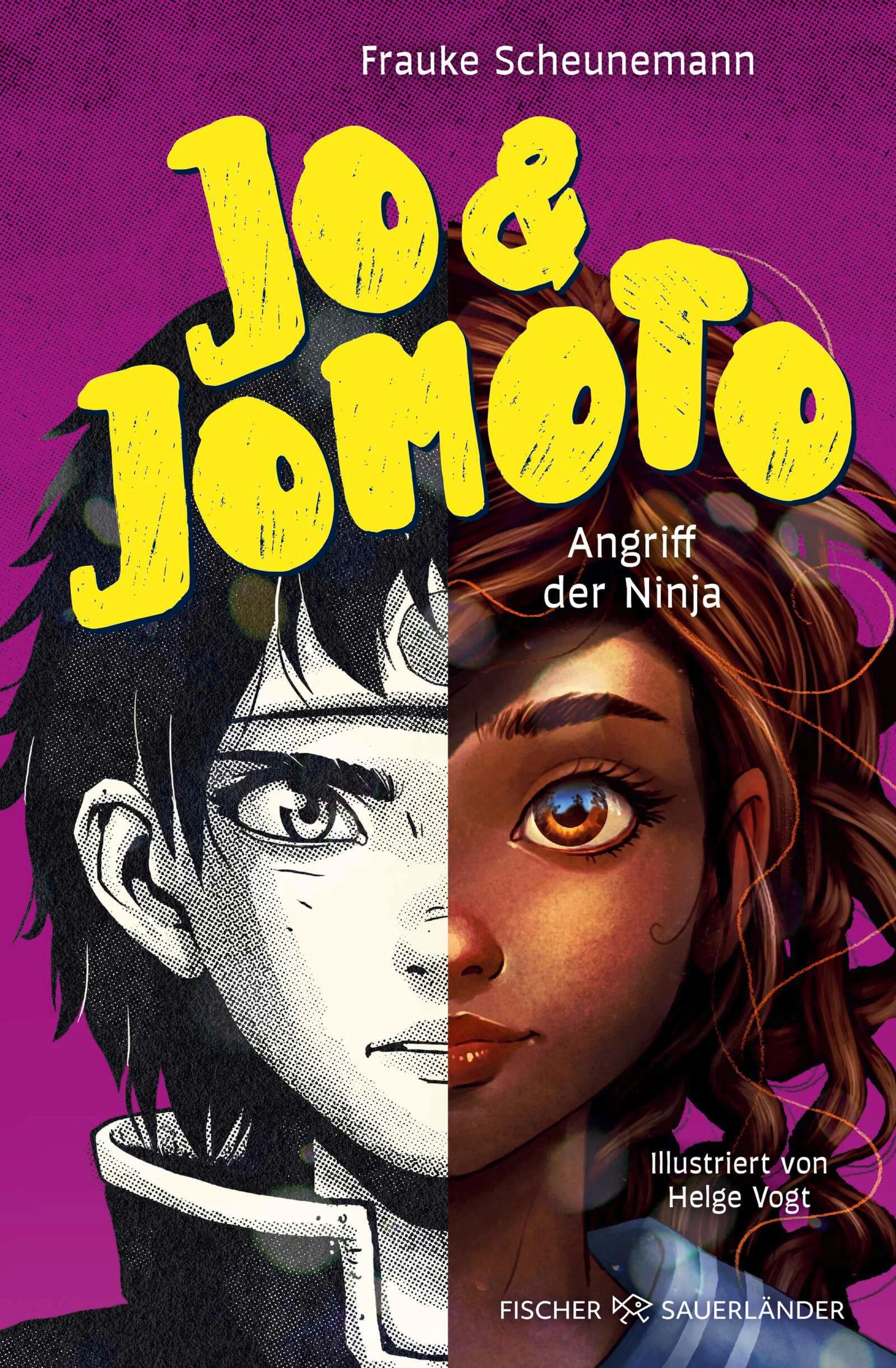 Cover: Jo & Jomoto – Angriff der Ninja (E-Book) von Frauke Scheunemann