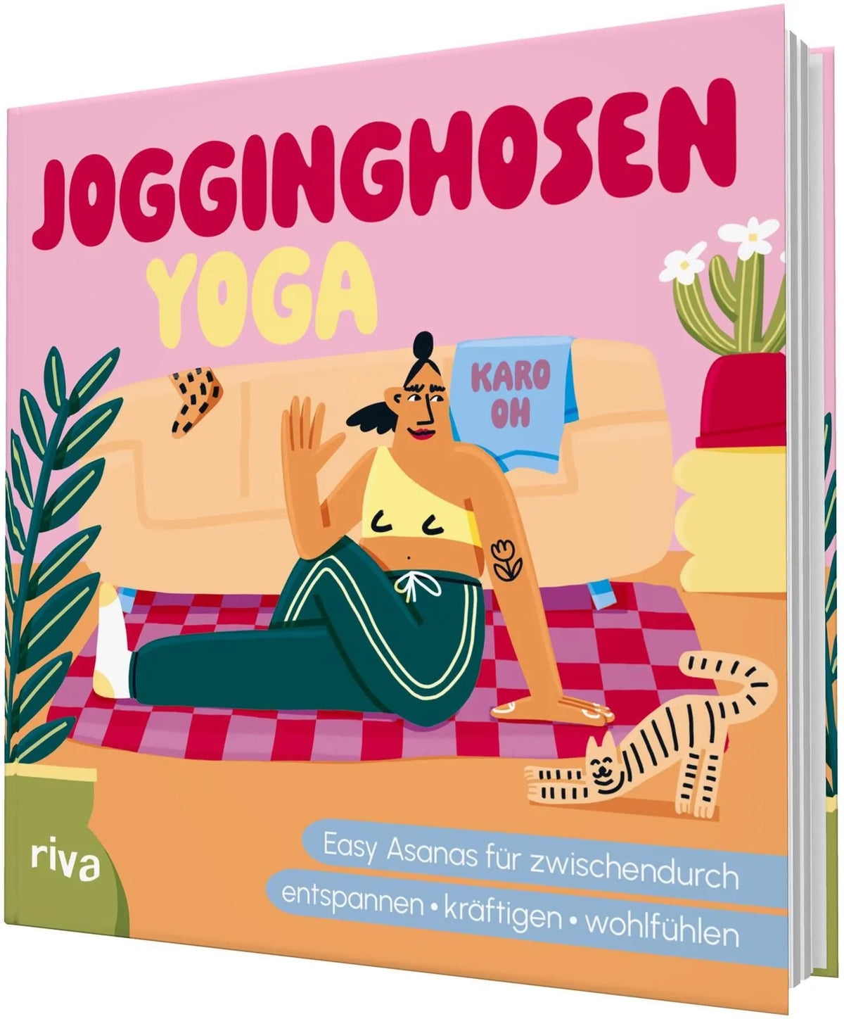 Detailansicht: Jogginghosen-Yoga (Hardcover)
