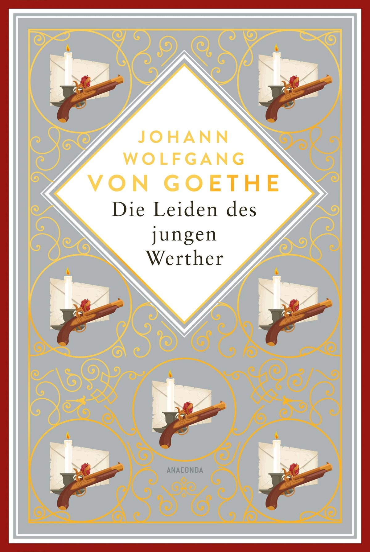 Cover: Johann Wolfgang von Goethe, Die Leiden des jungen Werther (Hardcover) von Johann Wolfgang Goethe