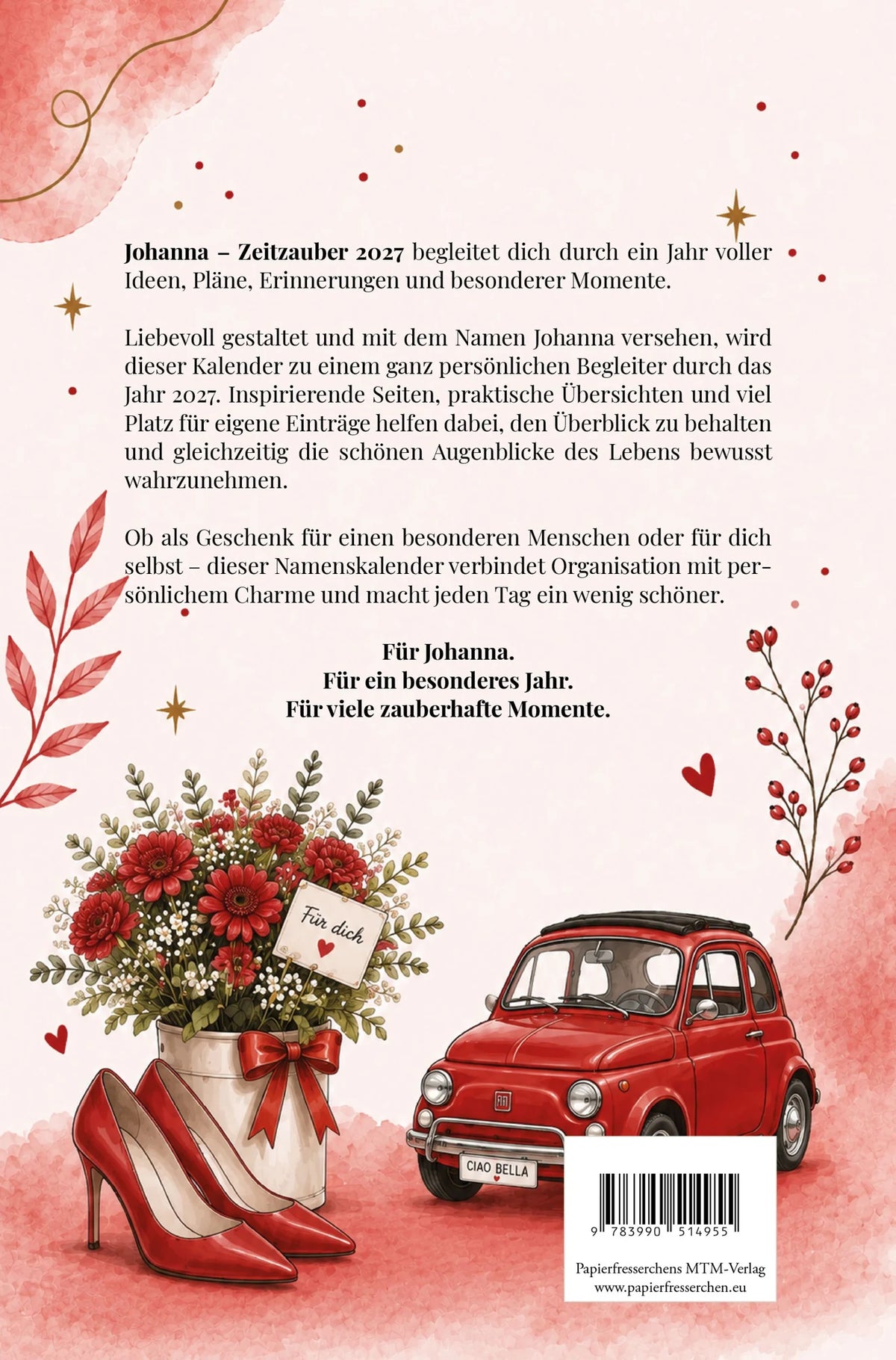 Johanna Kalender 2027 - Zeitzauber – Ansicht
